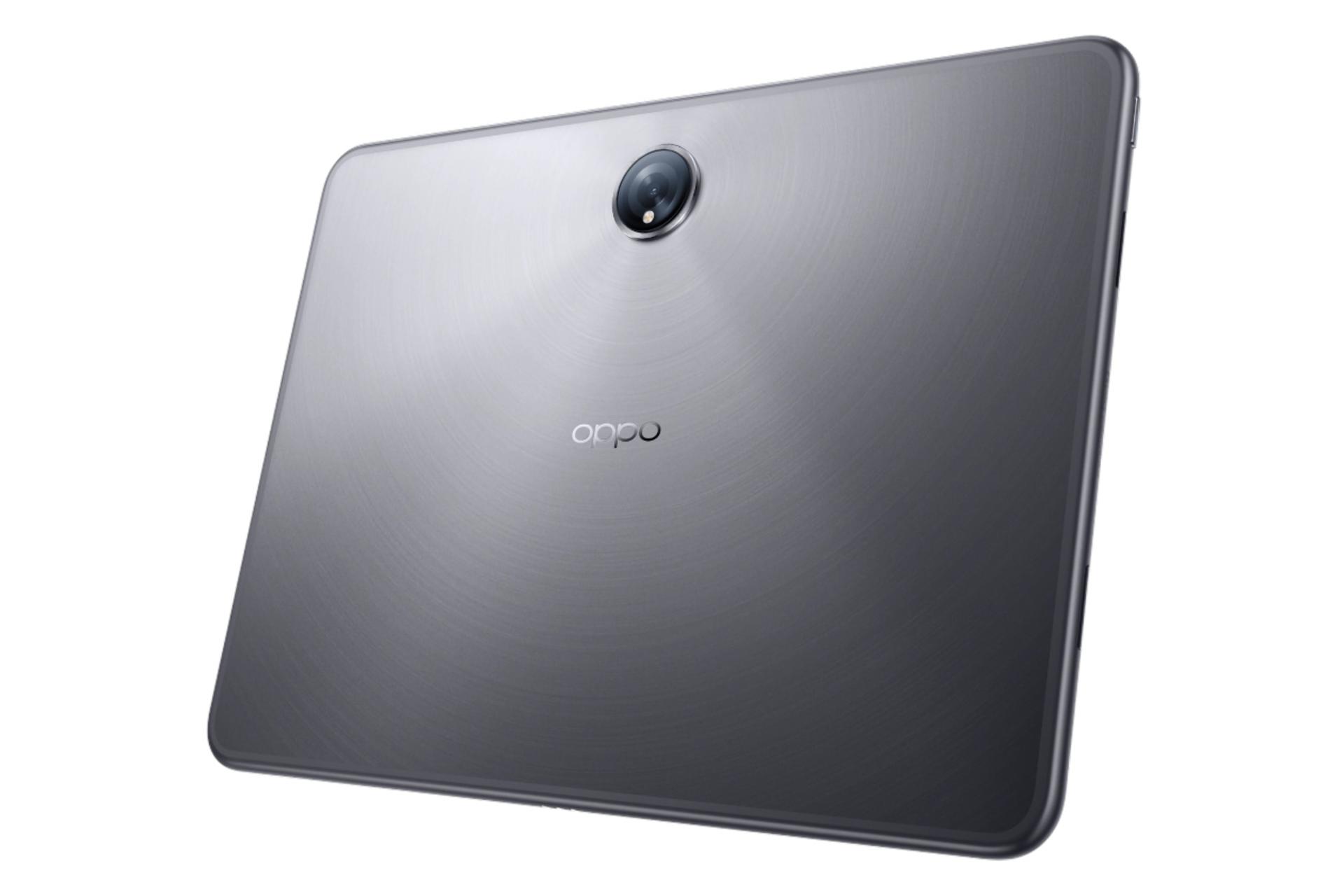 نمای راست پنل پشت Oppo Pad 2 / تبلت اوپو پد 2 خاکستری