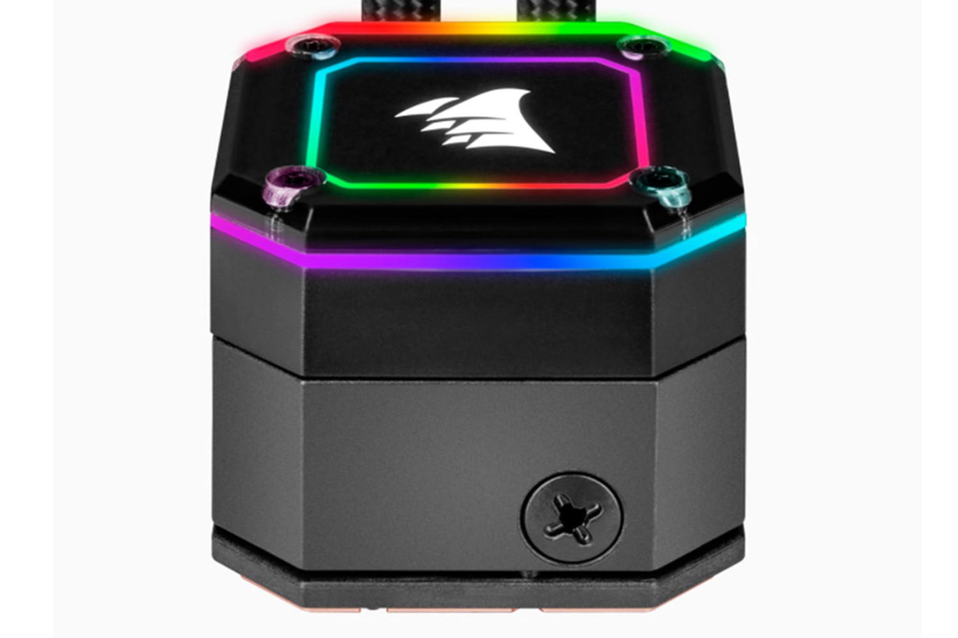 نمای جانبی خنک کننده مایع کورسیر H115i ELITE CAPELLIX