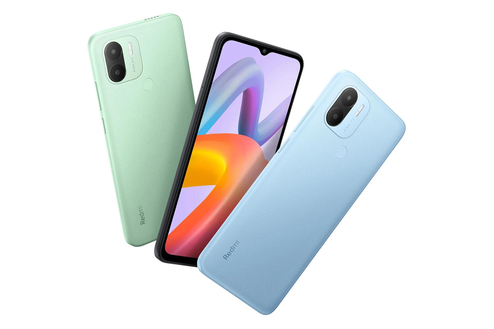 رنگ های مختلف گوشی موبایل ردمی A2 پلاس شیائومی / Xiaomi Redmi A2 Plus