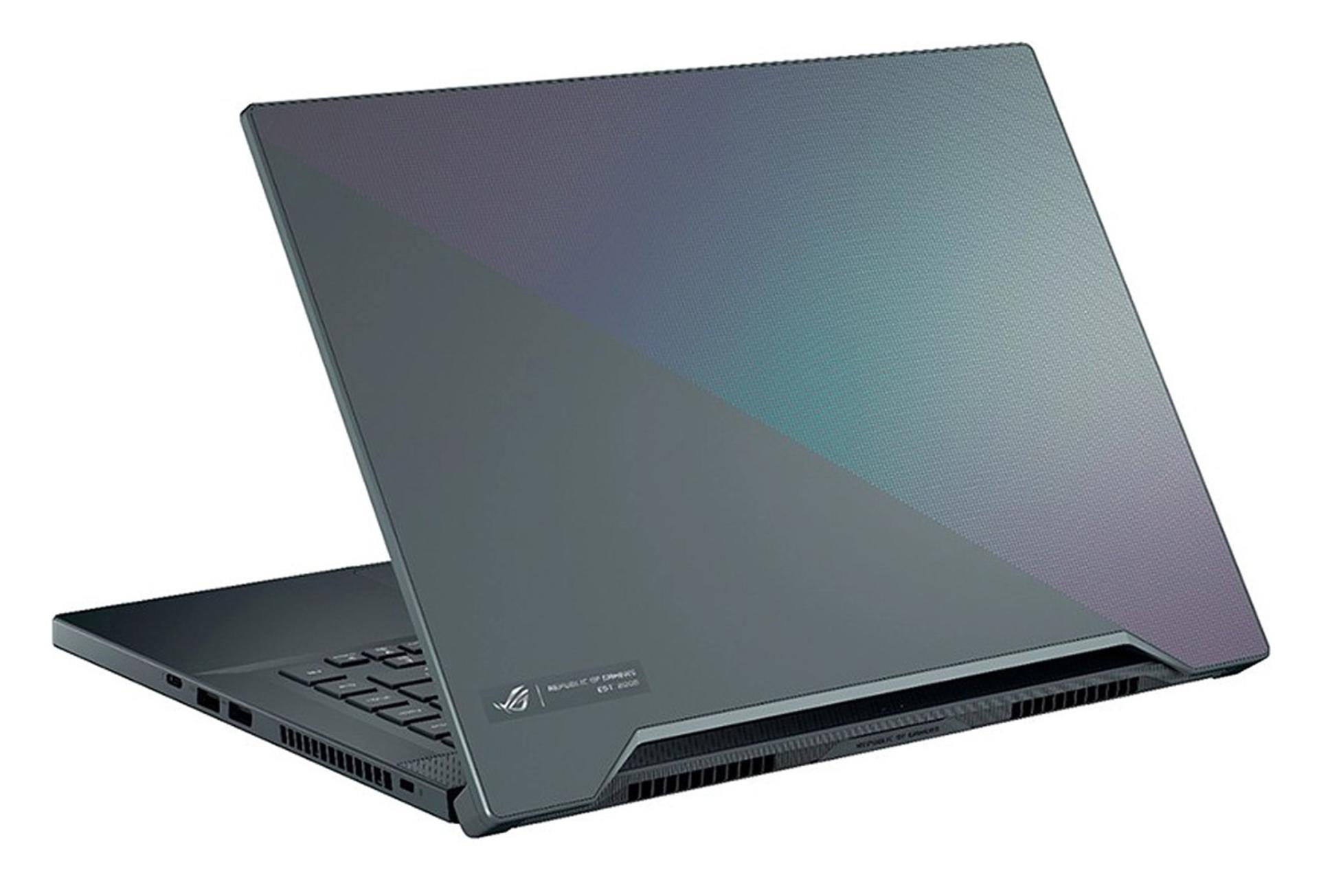 نمای پشت نمای بالا لپ تاپ ایسوس ROG زفیروس ام 15