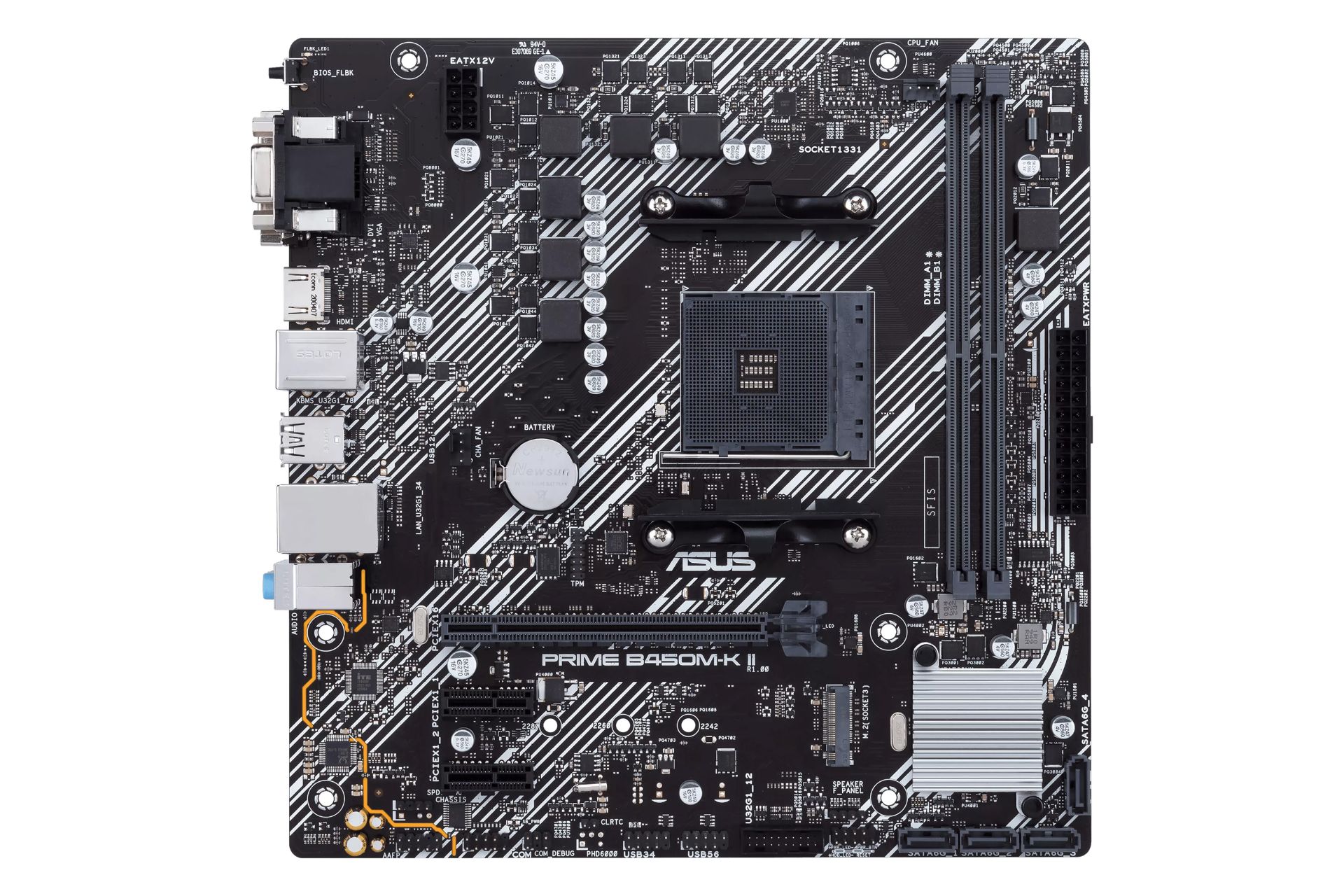 مادربرد ایسوس ASUS PRIME B450M-K II