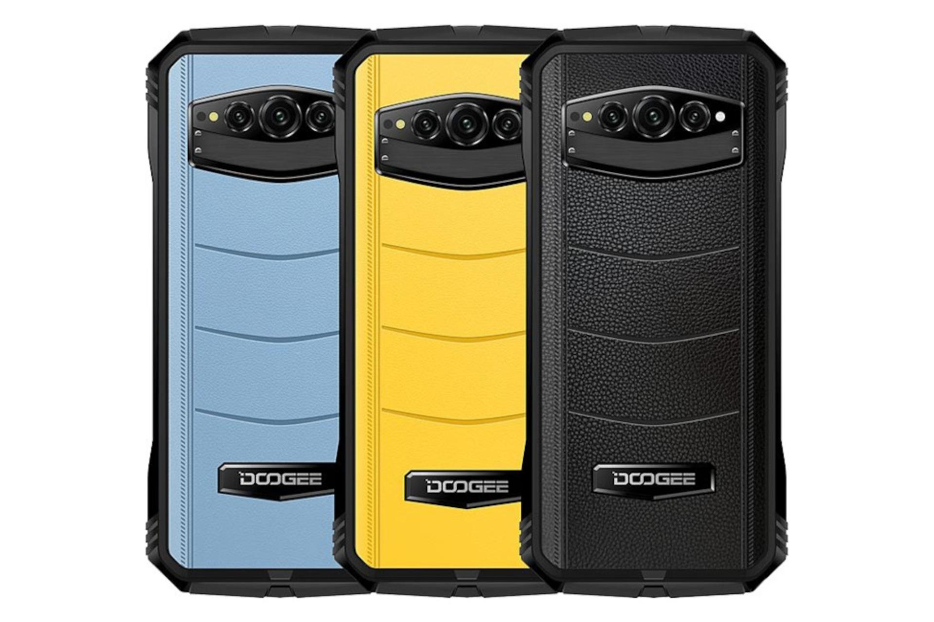 رنگ های مختلف گوشی موبایل S100 پرو دوجی / Doogee S100 Pro