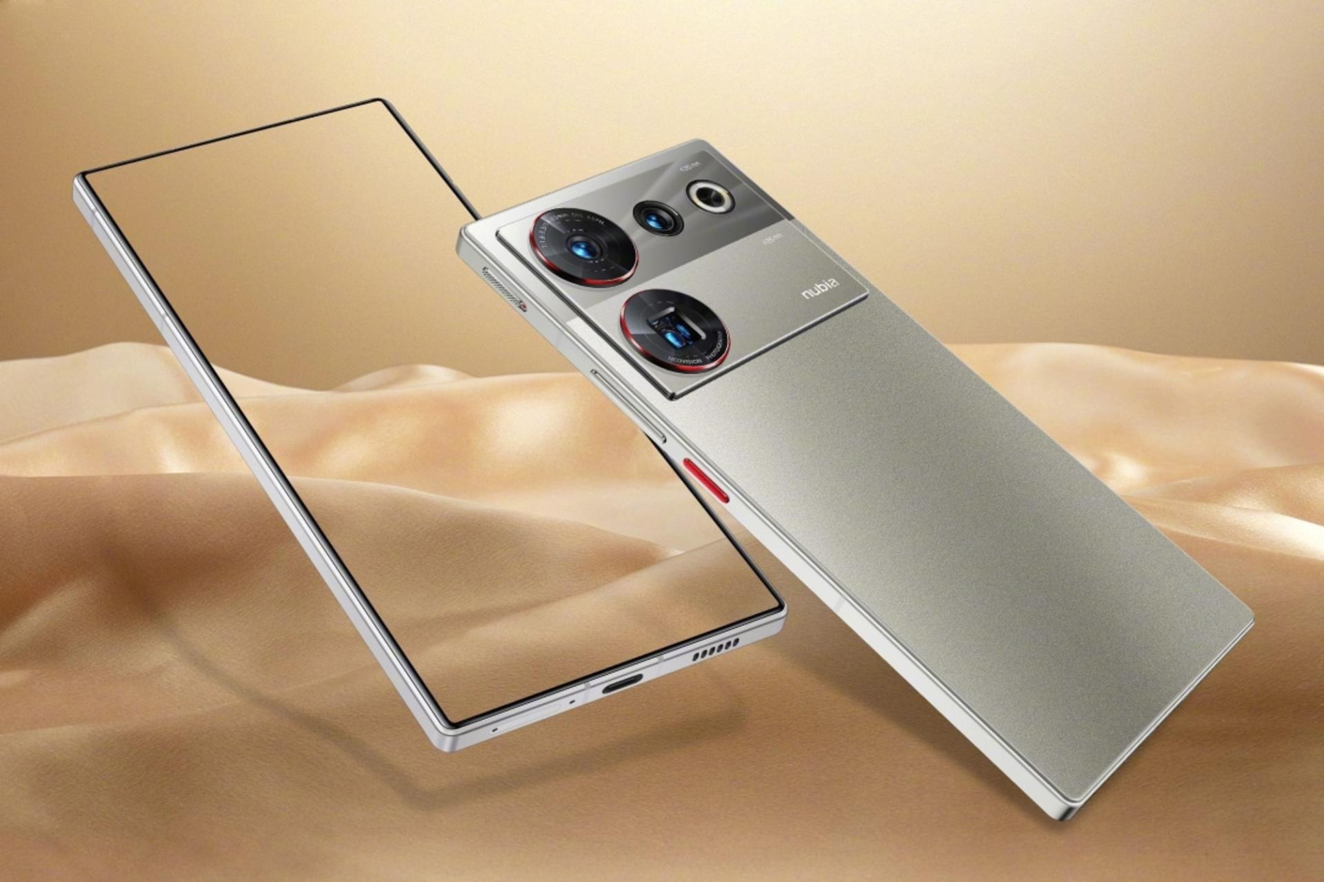 پنل پشت گوشی موبایل نوبیا Z50 اولترا زد تی ای / ZTE nubia Z50 Ultra نقره ای