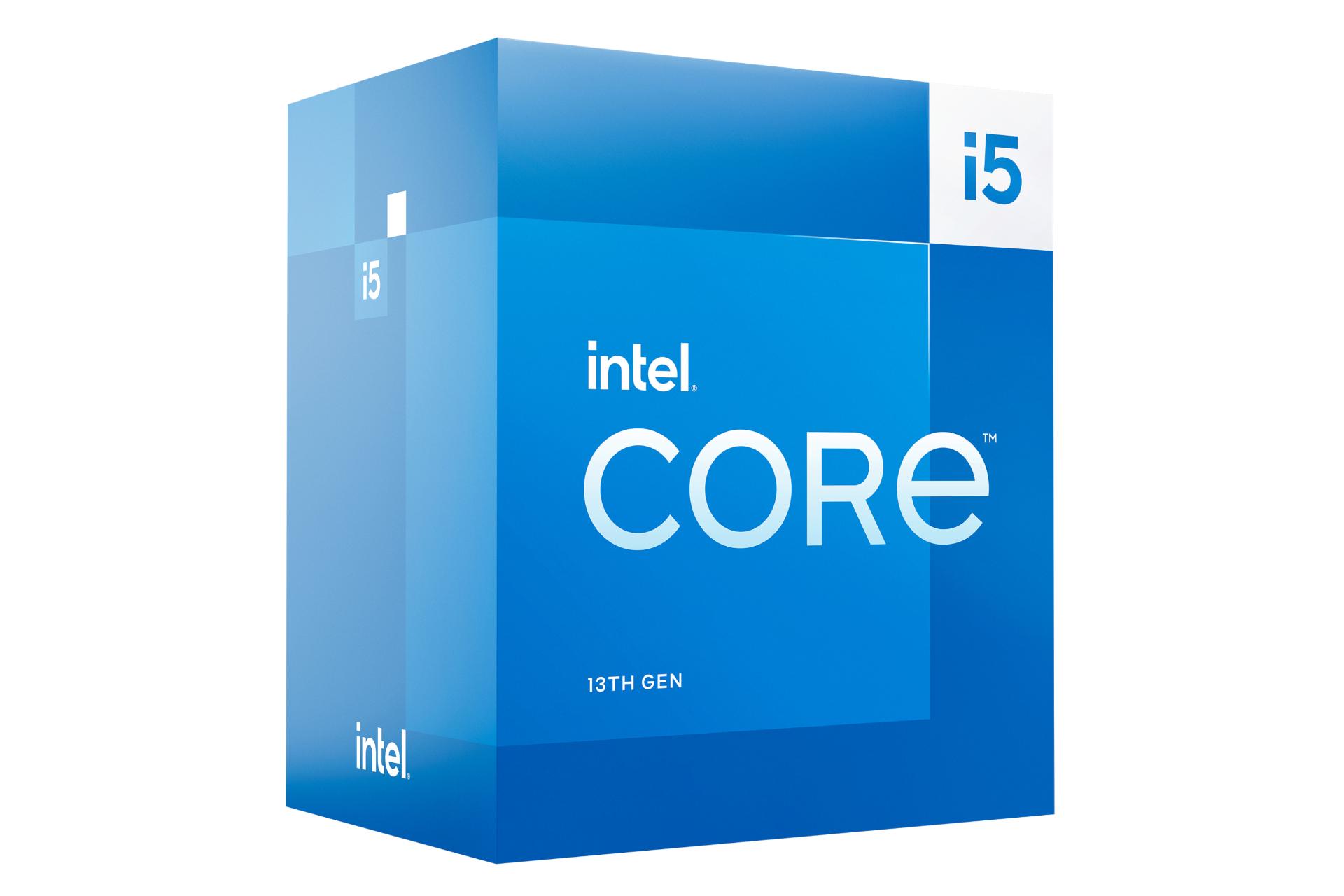 نمای چپ جعبه پردازنده اینتل Intel Core i5-13400