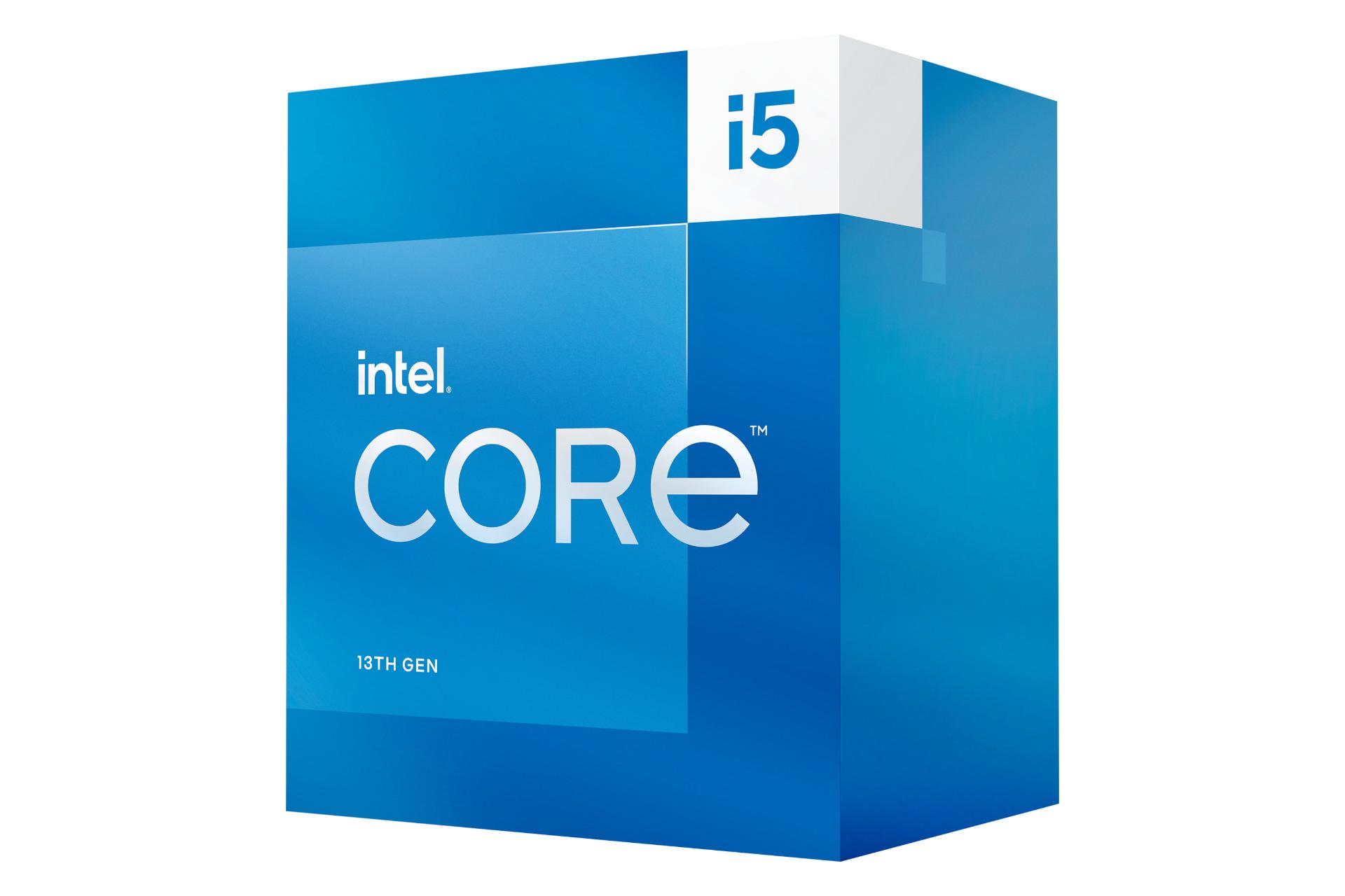 نمای راست جعبه پردازنده اینتل Intel Core i5-13400
