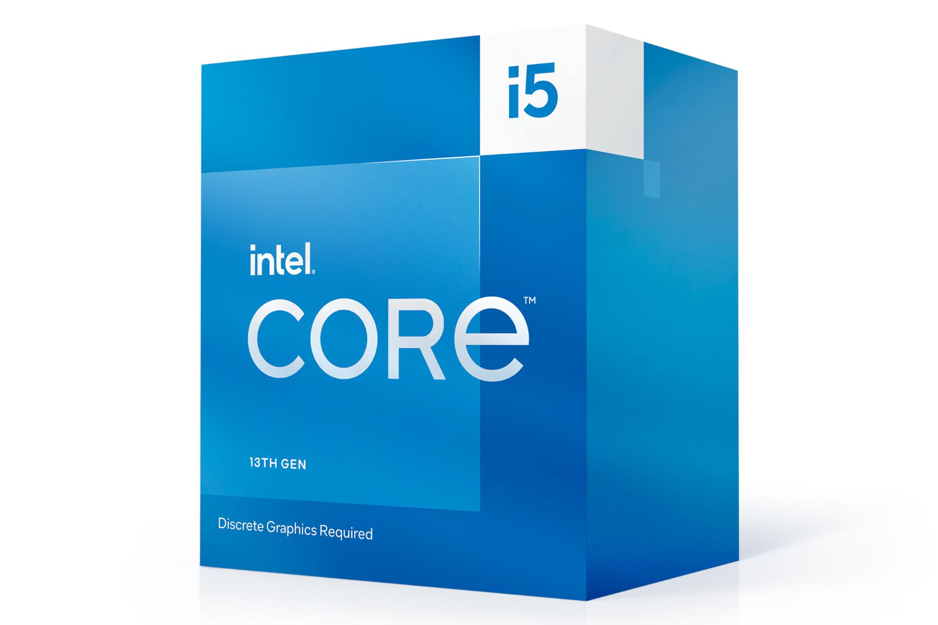 نمای راست جعبه پردازنده اینتل Intel Core i5-13400F