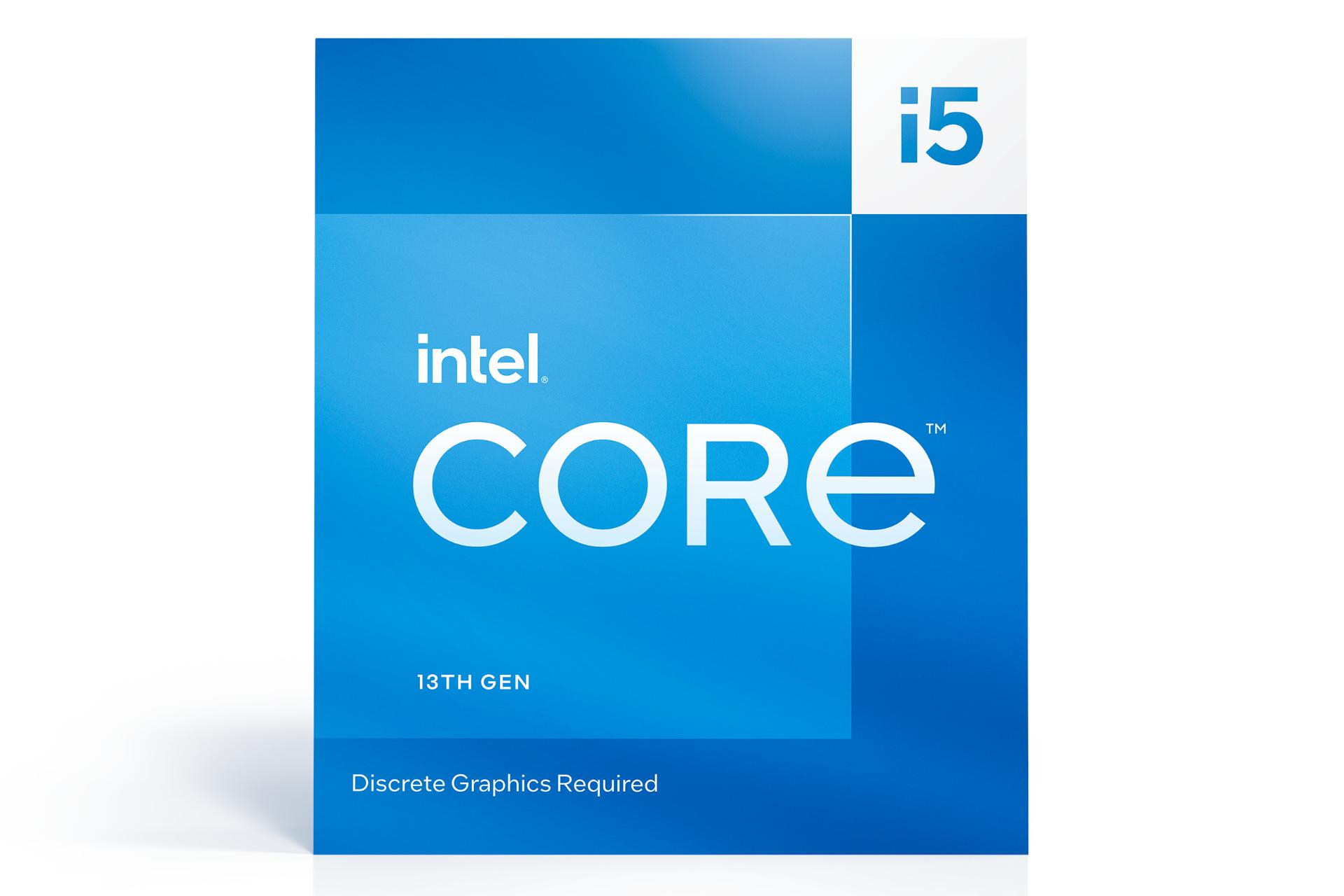 نمای روبرو جعبه پردازنده اینتل Intel Core i5-13400F