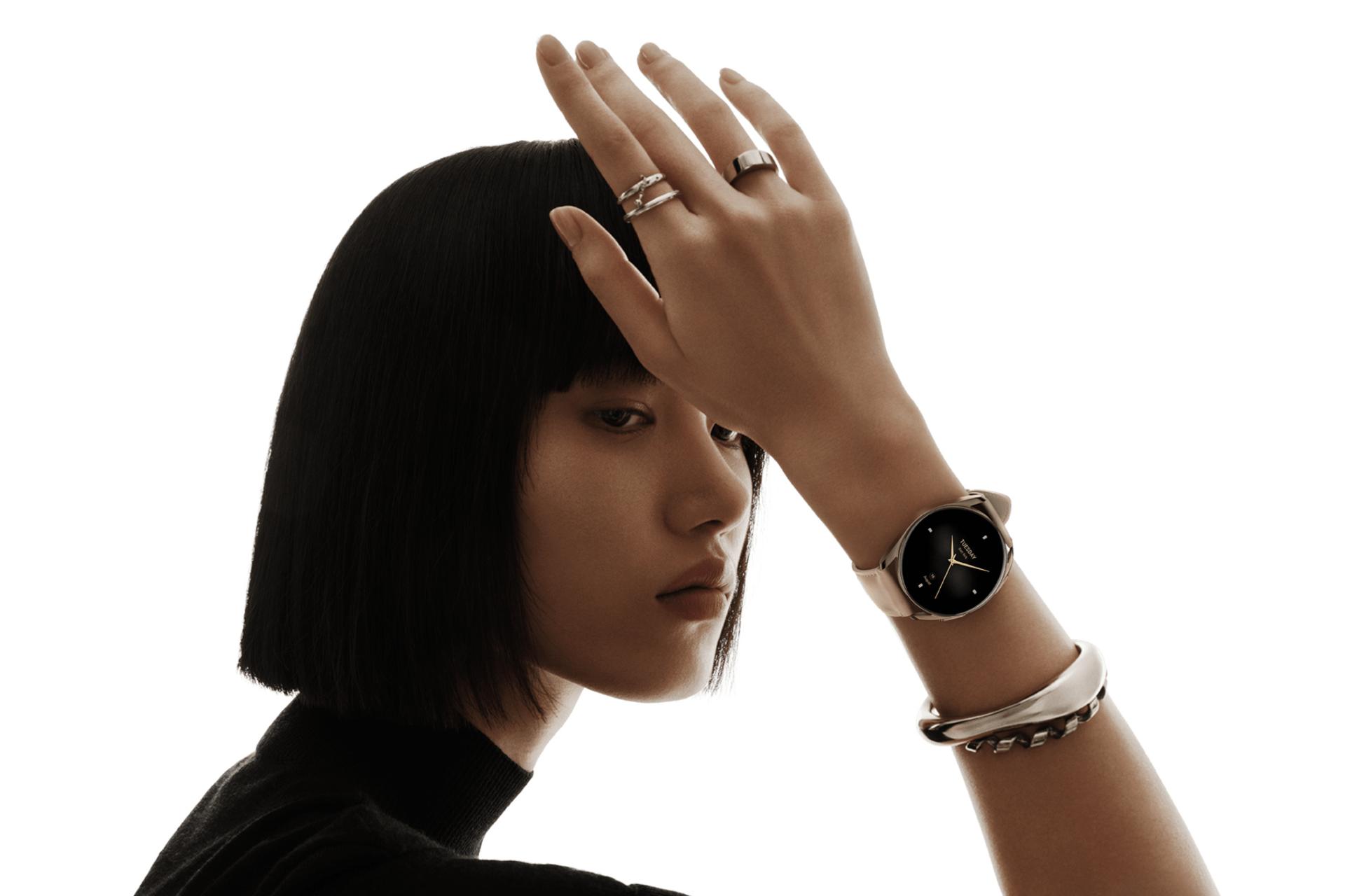 نمای روبرو ساعت هوشمند واچ S2 شیائومی مدل 42 میلی‌متری / Xiaomi Watch S2 42mm