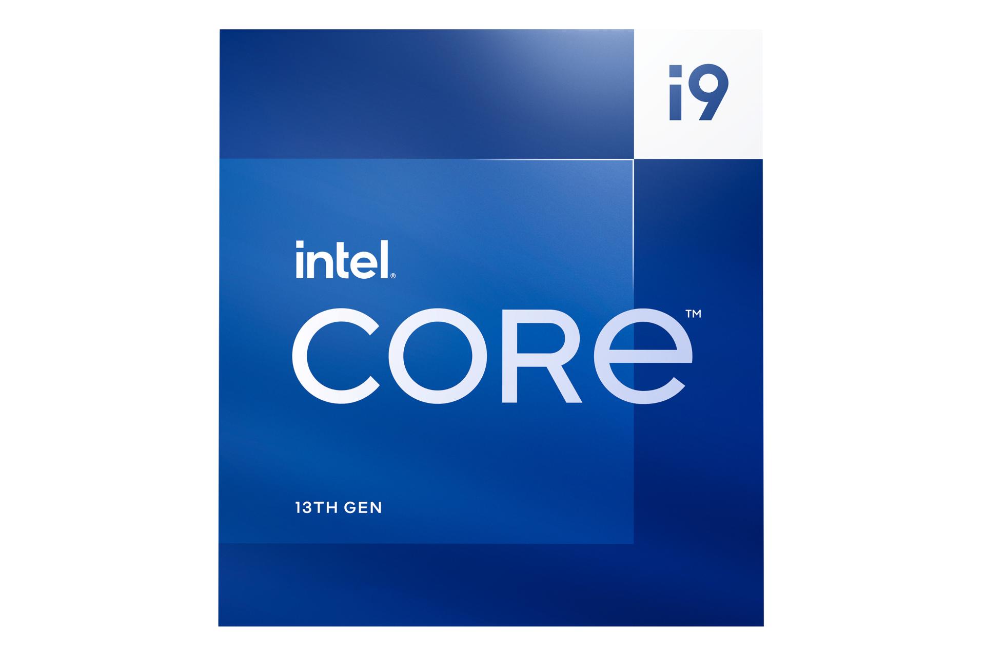 نمای روبرو جعبه پردازنده اینتل Intel Core i9-13900