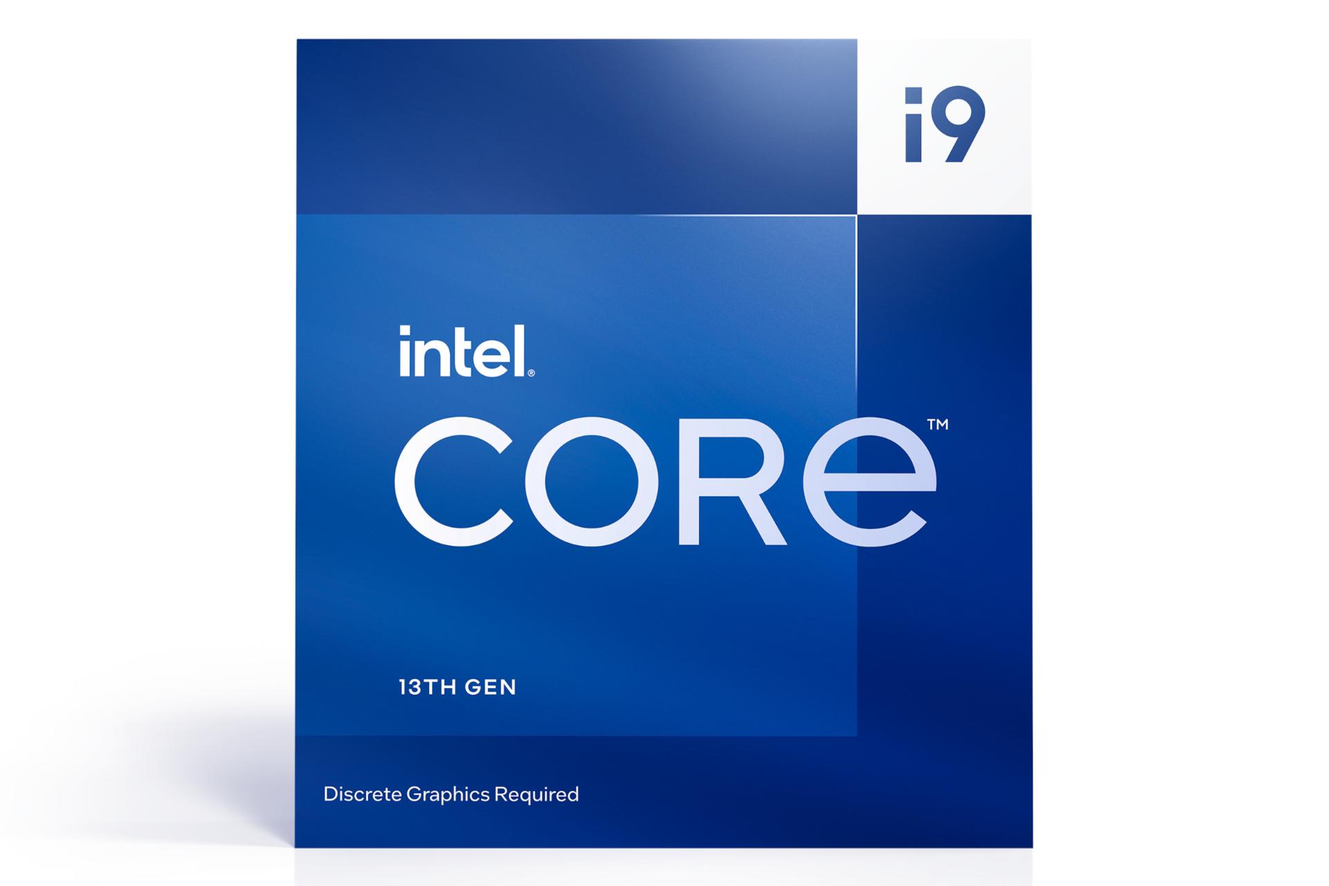 نمای روبرو جعبه پردازنده اینتل Intel Core i9-13900F