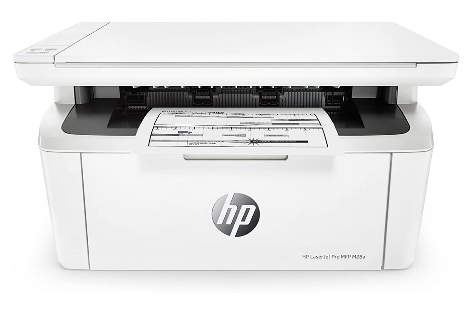 پرینتر اچ پی HP LaserJet Pro MFP M28a در حال پرینت