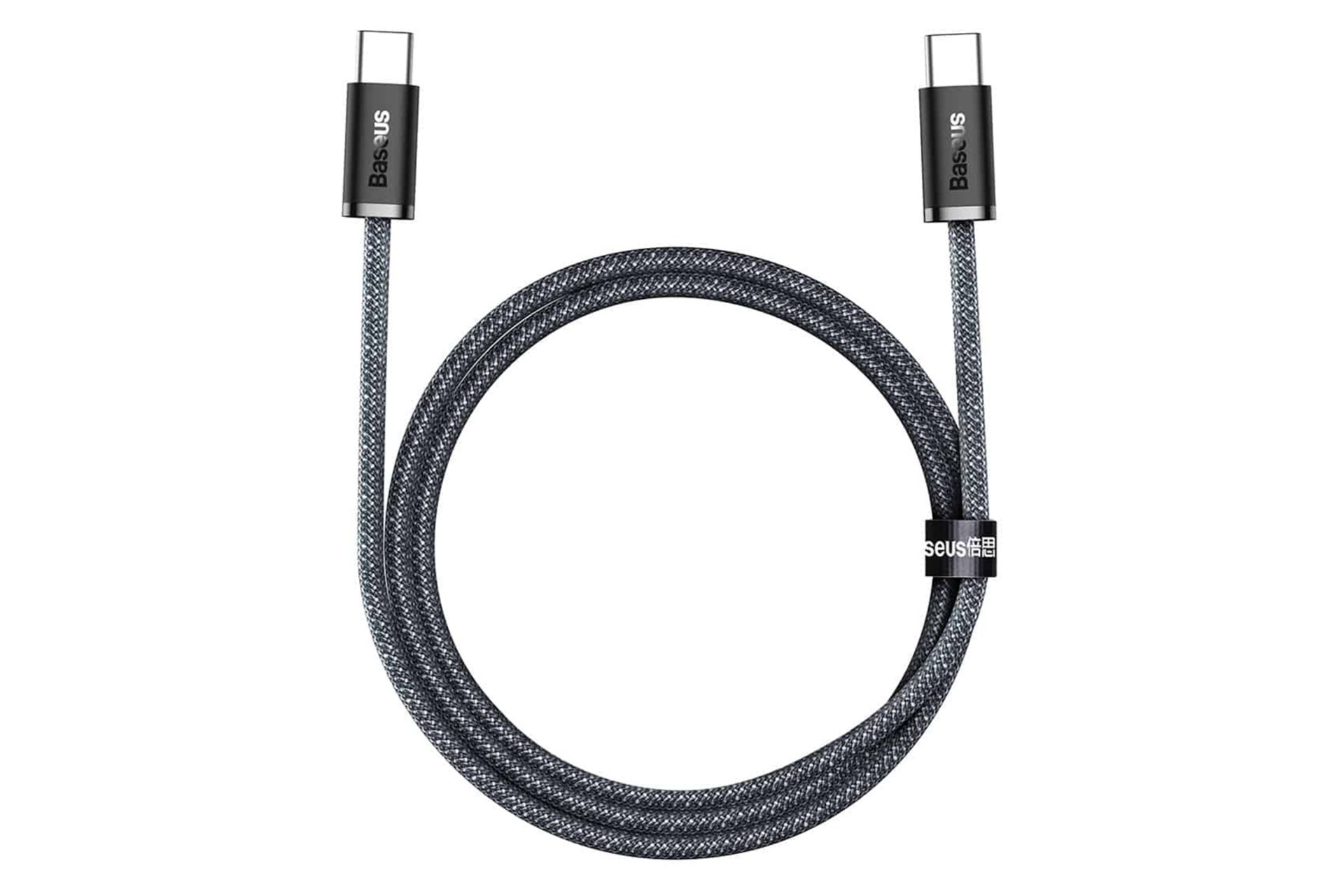 کابل شارژ USB باسئوس Type-C به Type-C مدل Dynamic با طول 1 متر