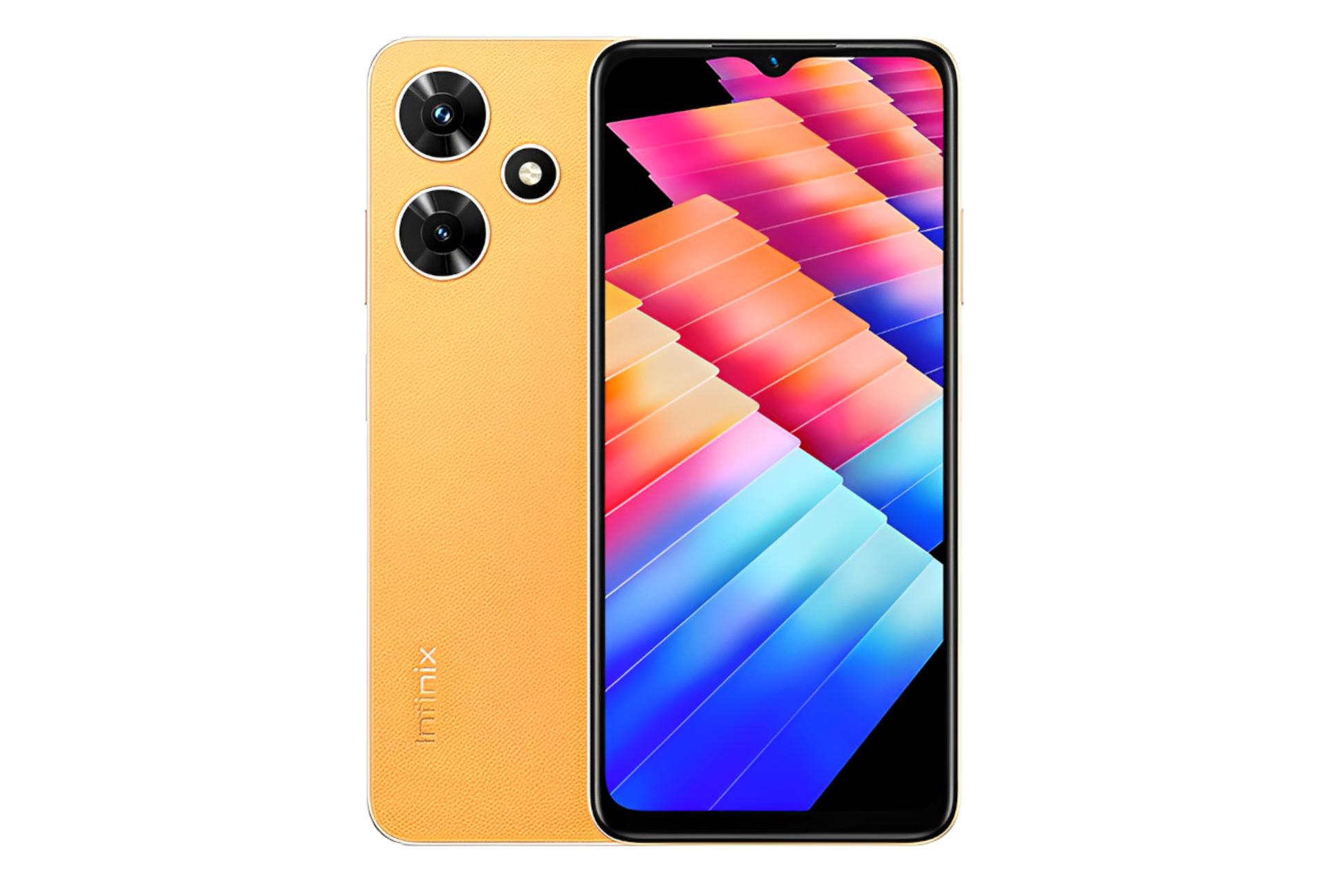 گوشی موبایل اینفینیکس Infinix Hot 30i نارنجی