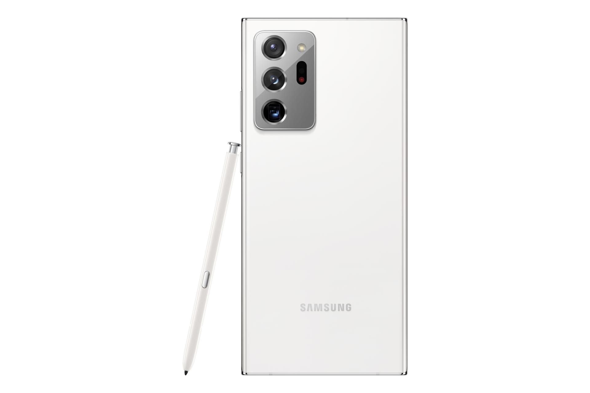 مرجع متخصصين ايران پنل پشت موبايل موبايل گلكسي نوت 20 اولترا سامسونگ Samsung Galaxy Note 20 Ultra سفيد