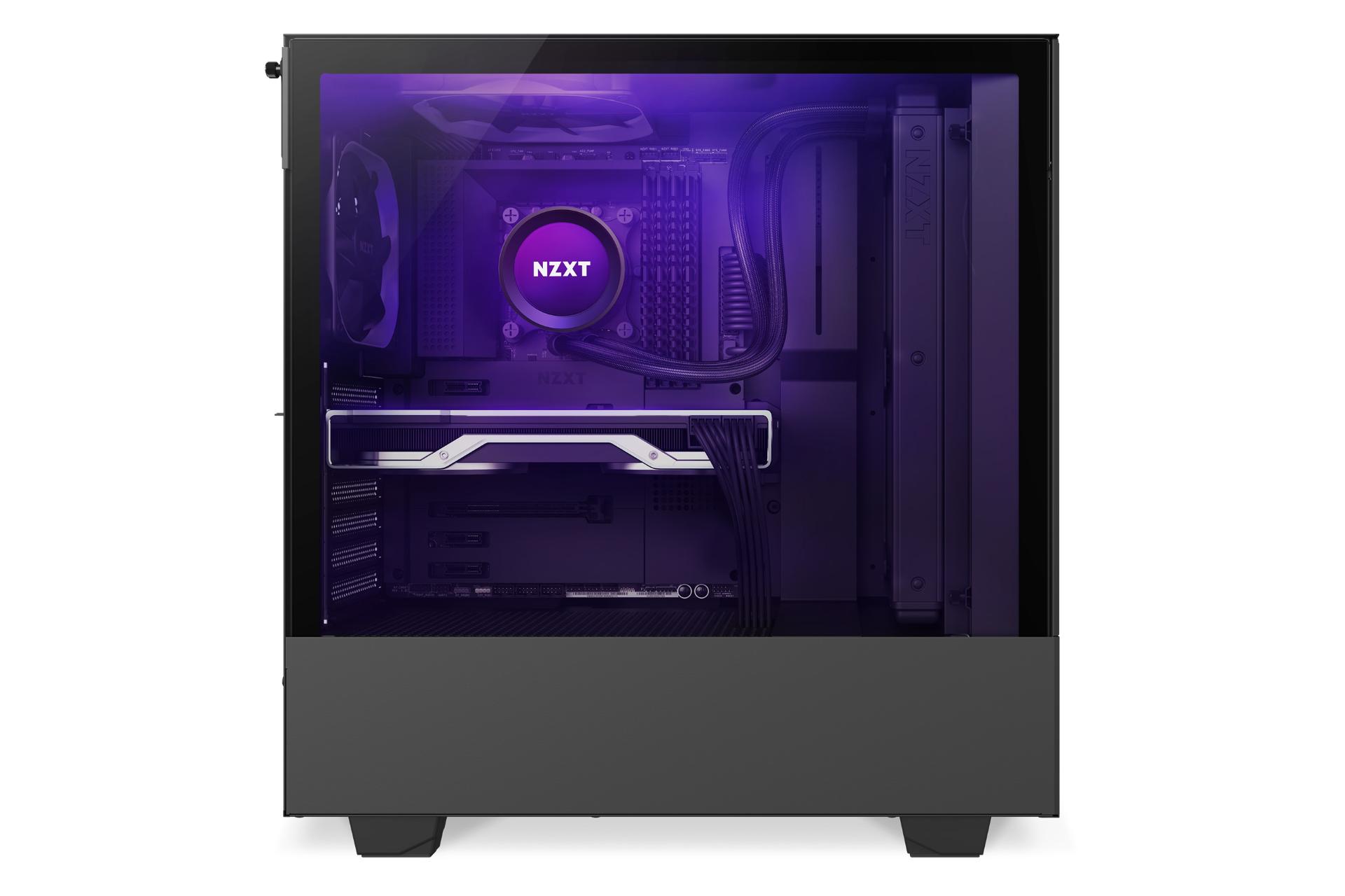 پنل شیشه ای کیس کامپیوتر ان زد ایکس تی H510 Elite