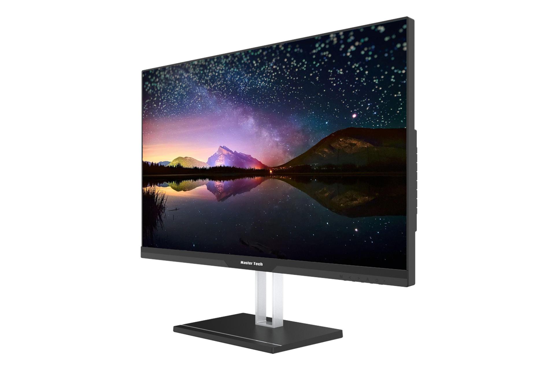 نمای نیم رخ جلوی مانیتور مستر تک 24 اینچ مدل VL245QS