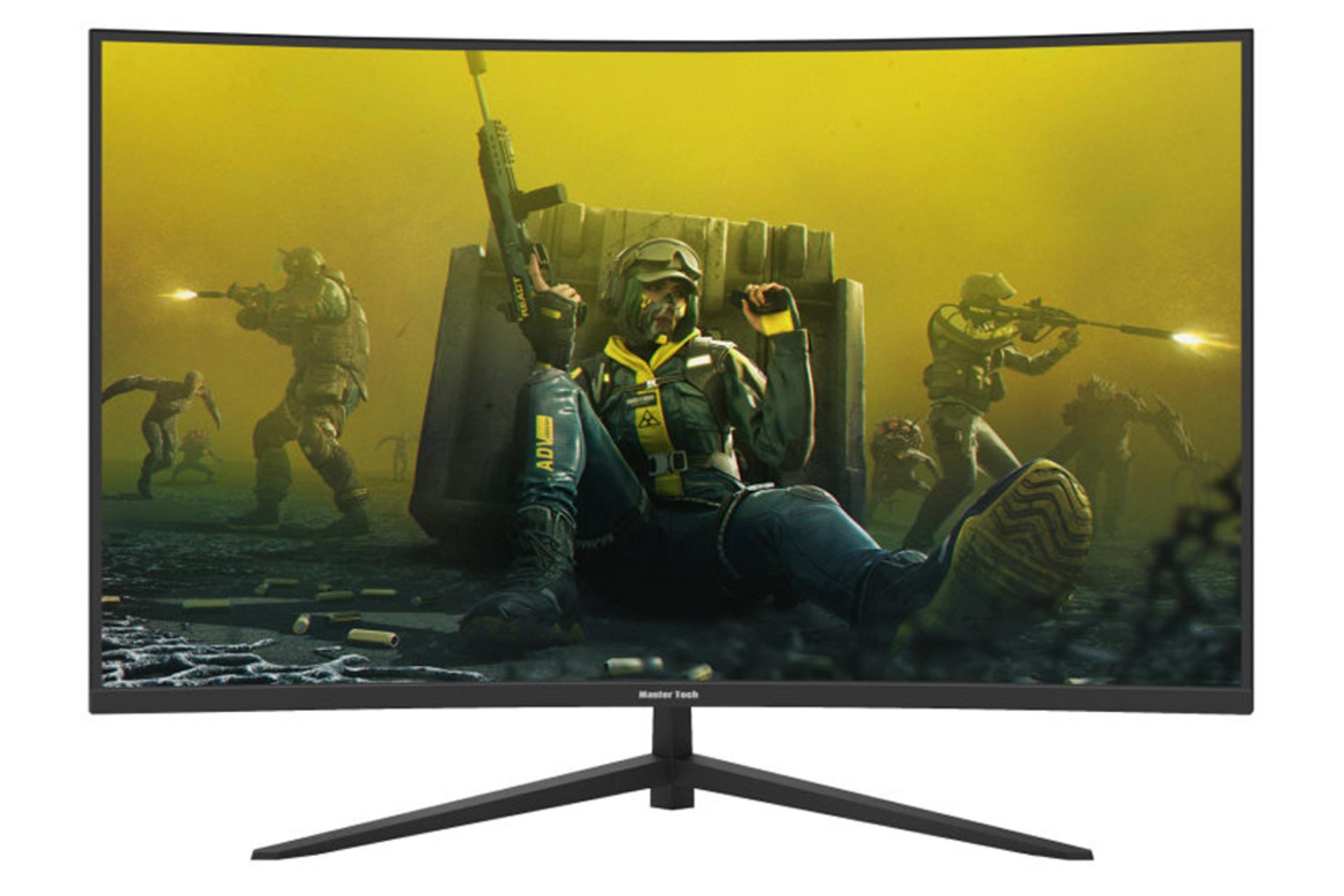 مانیتور مستر تک 32 اینچ مدل Master Tech GP329BQ نمای جلو