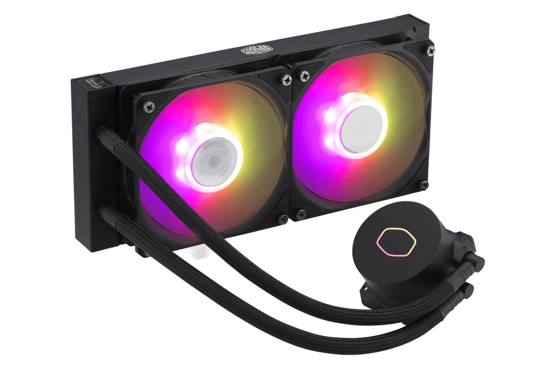 لوله رادیاتور خنک کننده مایع کولر مستر MASTERLIQUID ML240L ARGB V2