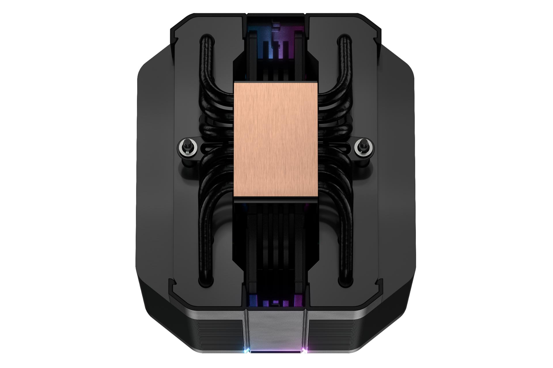 هیت پایپ خنک کننده پردازنده کولر مستر MASTERAIR MA620M با نورپردازی