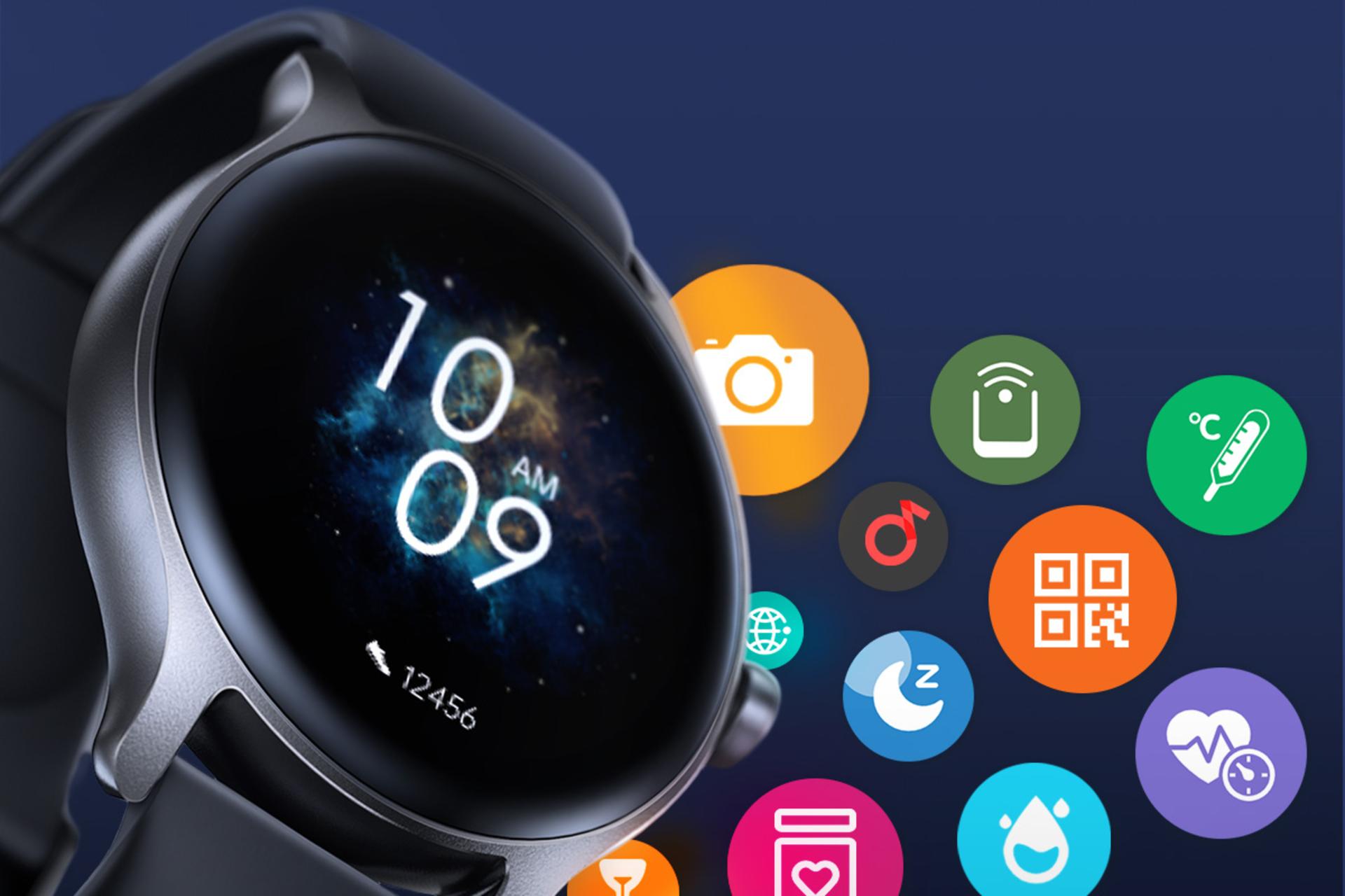 نمای کناری ساعت هوشمند جوی روم Joyroom JR-FC1