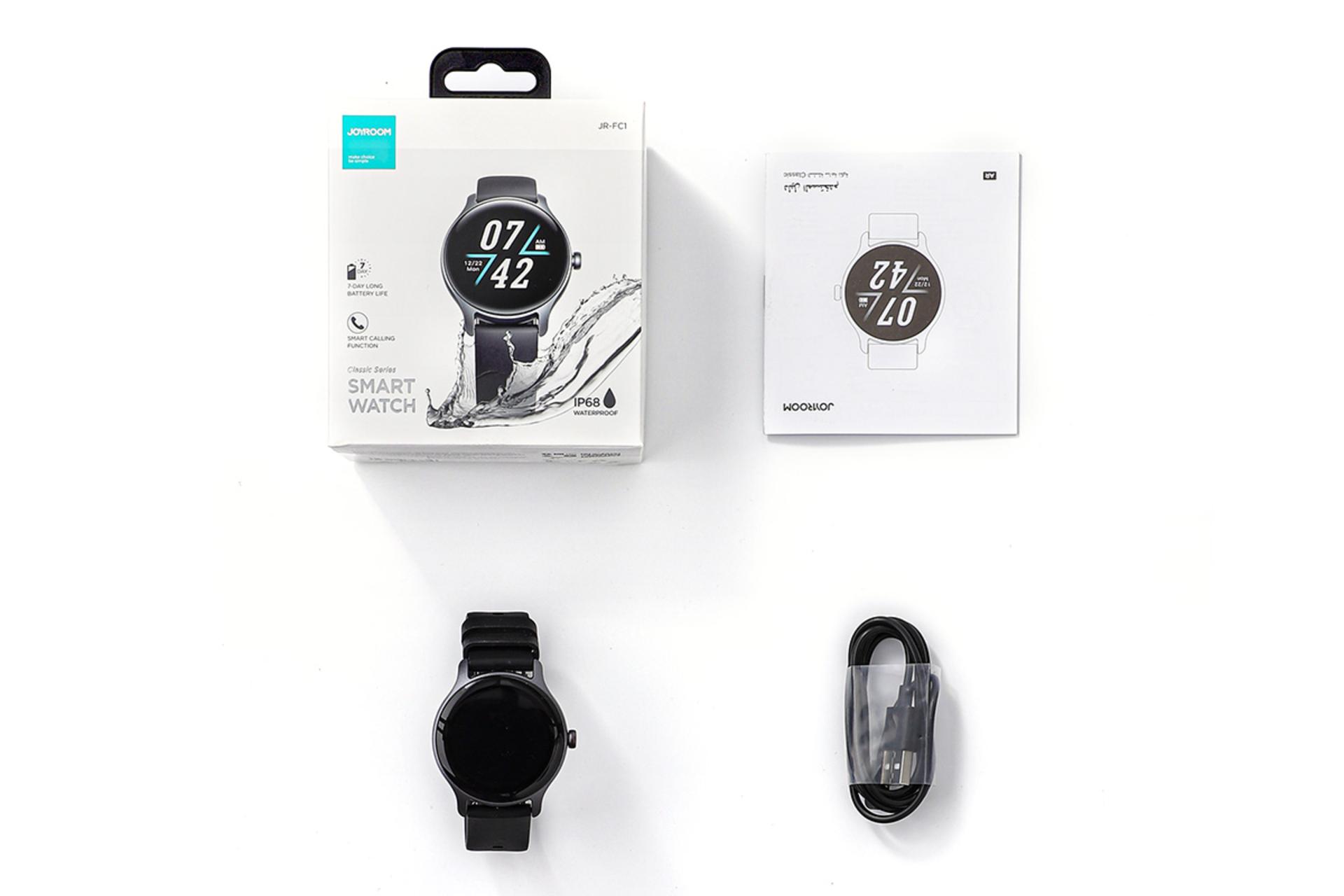 اقلام همراه ساعت هوشمند جوی روم Joyroom JR-FC1