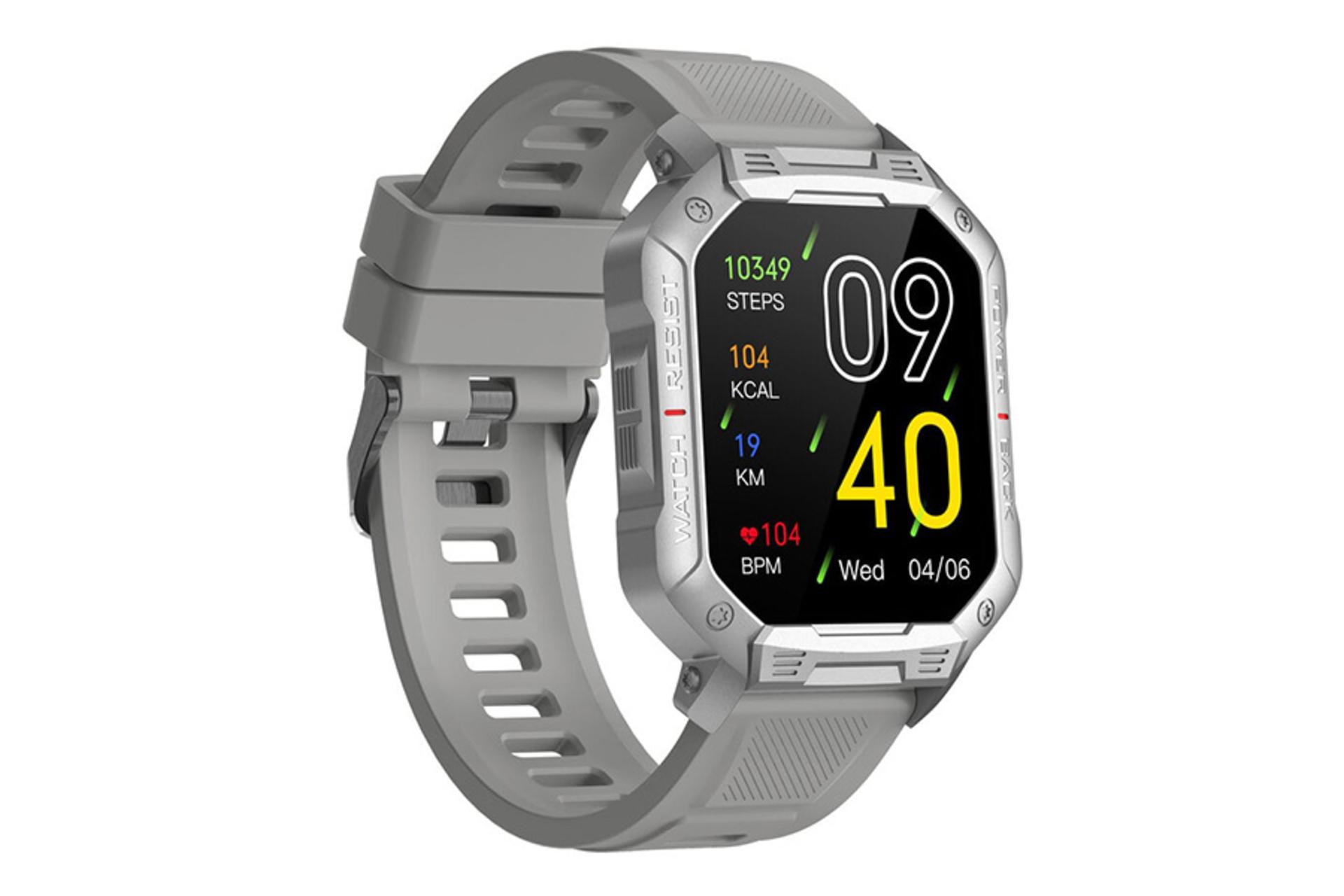 نمای کناری ساعت هوشمند هیوامی Hivami Rock R9