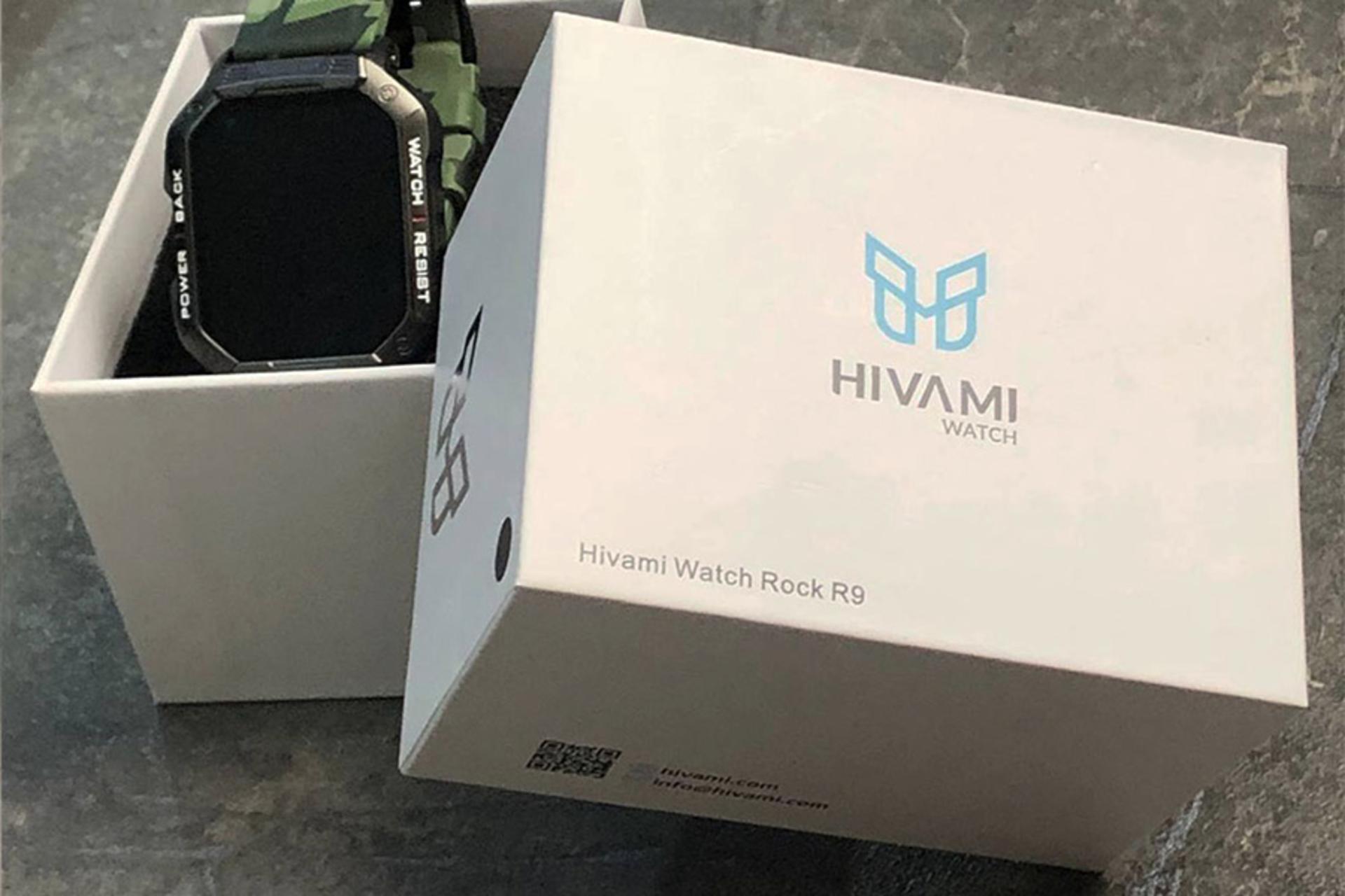 جعبه ساعت هوشمند هیوامی Hivami Rock R9