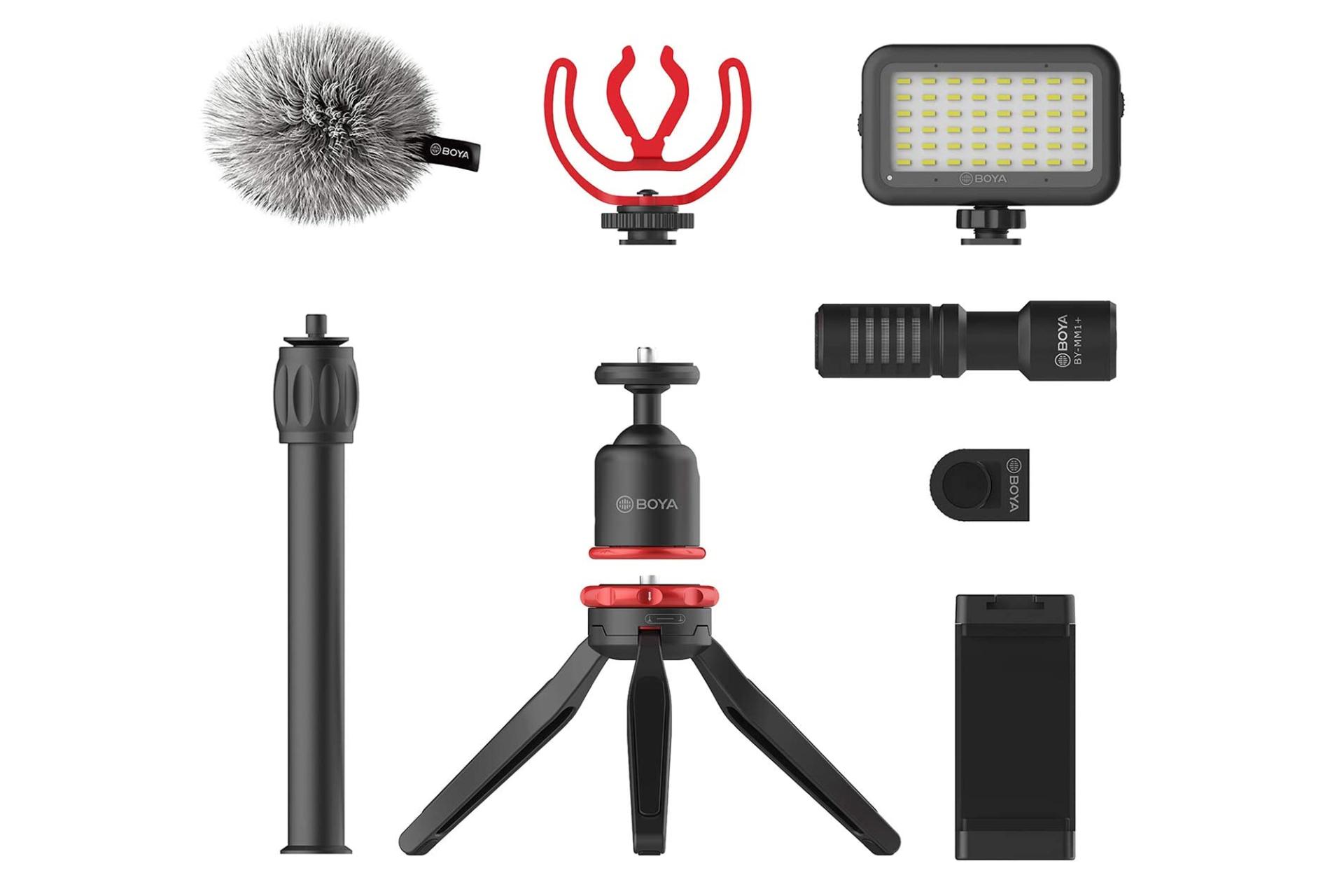 اقلام همراه میکروفون بویا BOYA BY-VG350