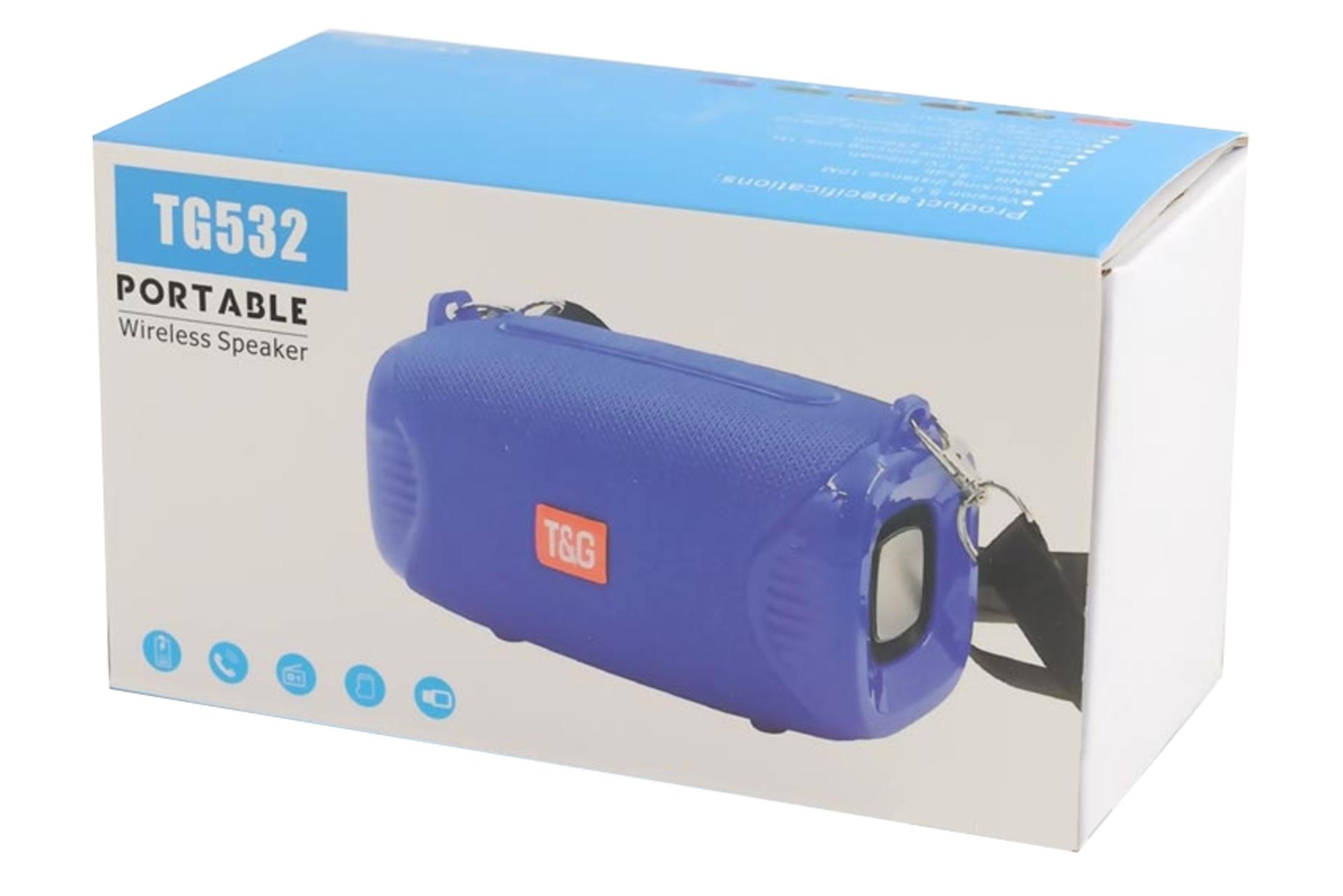 جعبه اسپیکر تی اند جی T&G TG-532