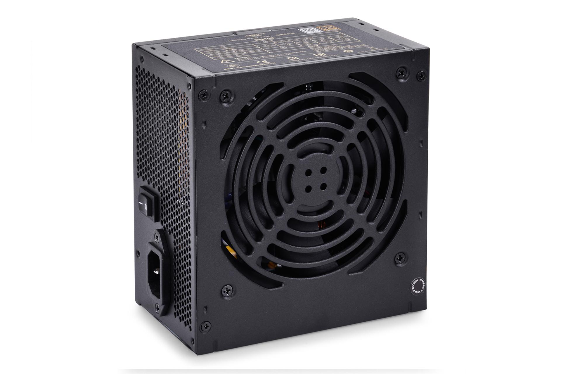 پاور کامپیوتر دیپ کول DN500 با توان 500 وات نمای ایستاده