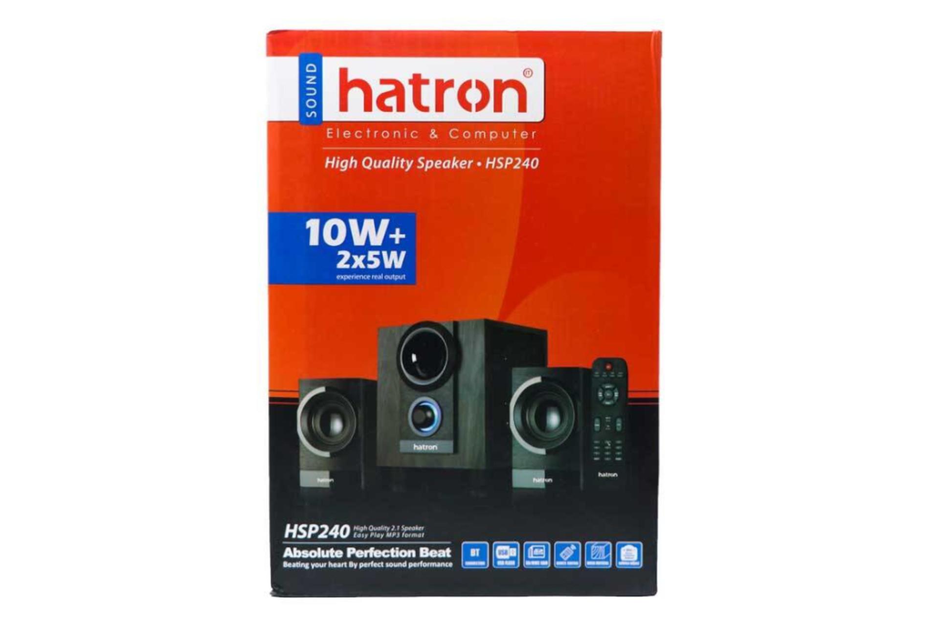 جعبه اسپیکر هترون Hatron HSP240