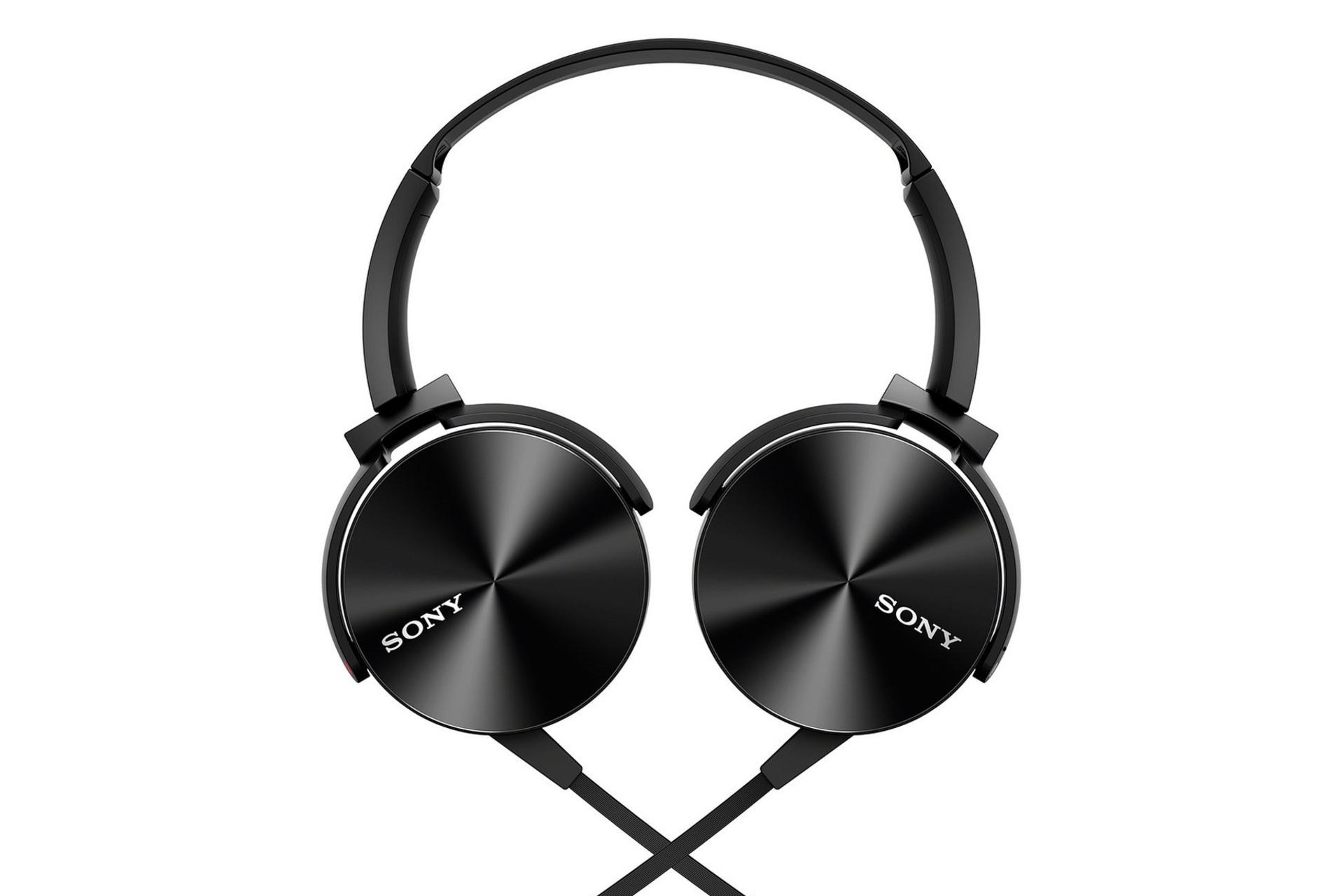 طراحی کامپکت هدفون سونی Sony MDR-XB450AP مشکی