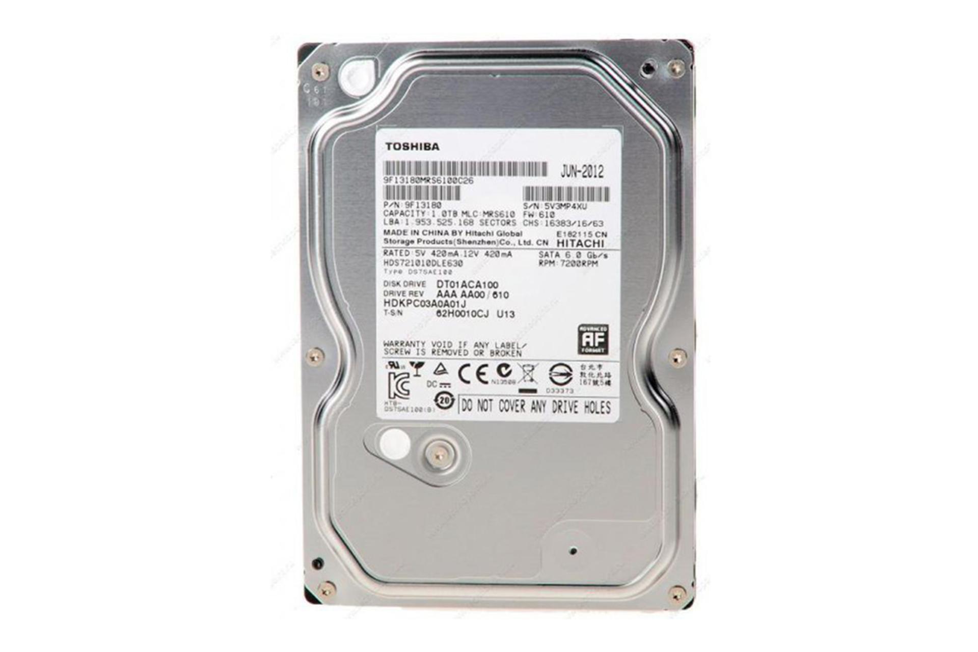 مرجع متخصصين ايران Toshiba DT01ACA100 1TB