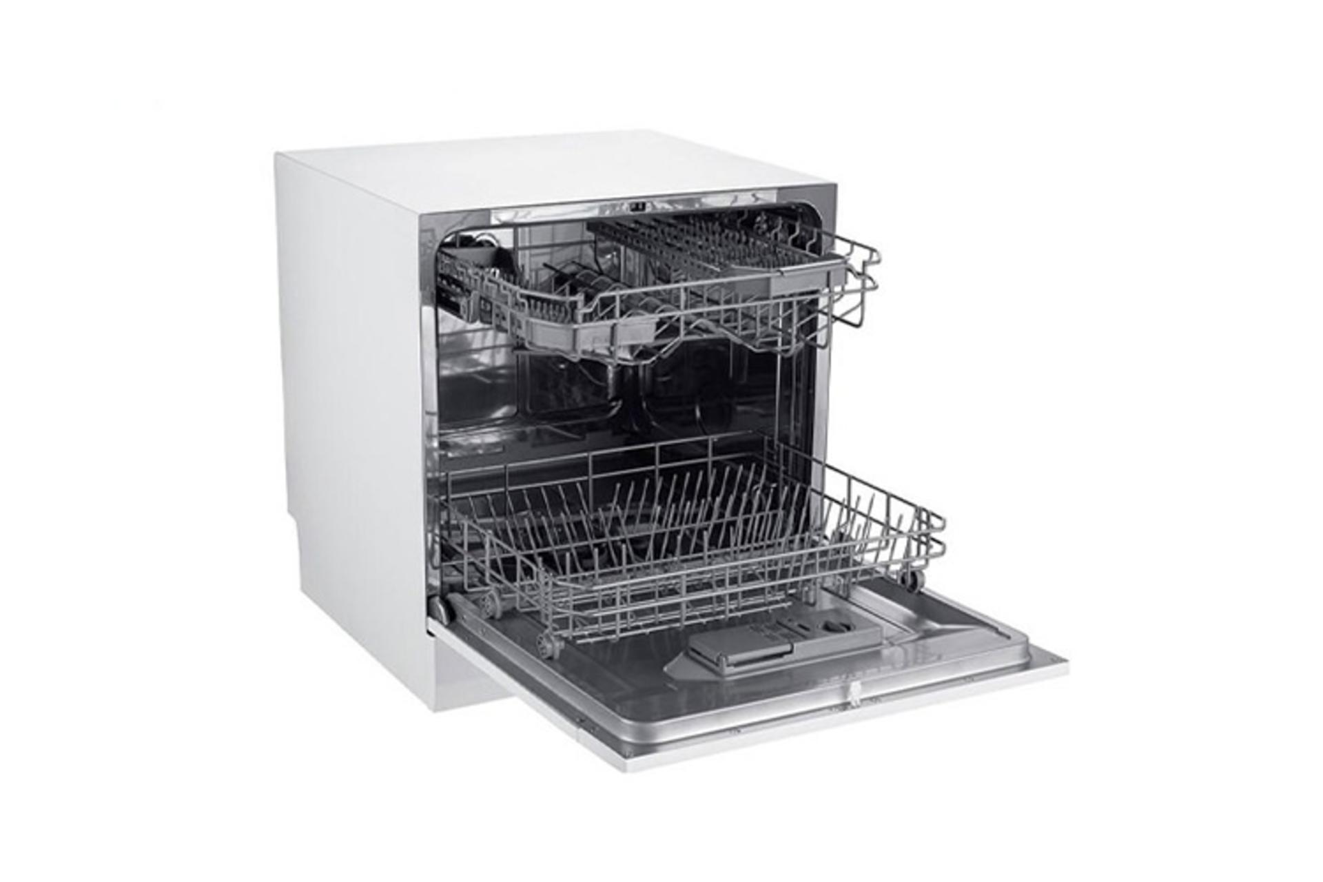 ماشین ظرف شویی مایدیا Midea WQP8-3803A فضای داخل