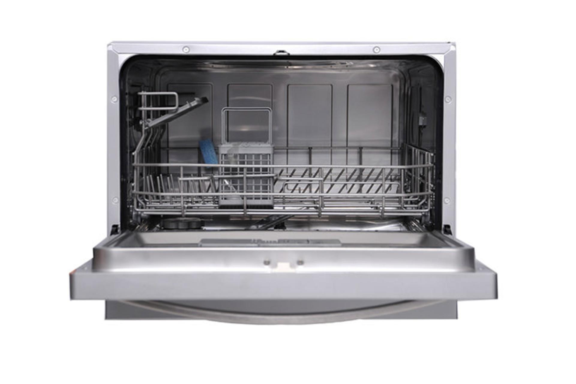 ماشین ظرف شویی مایدیا Midea WQP6-3206BS فضای داخل