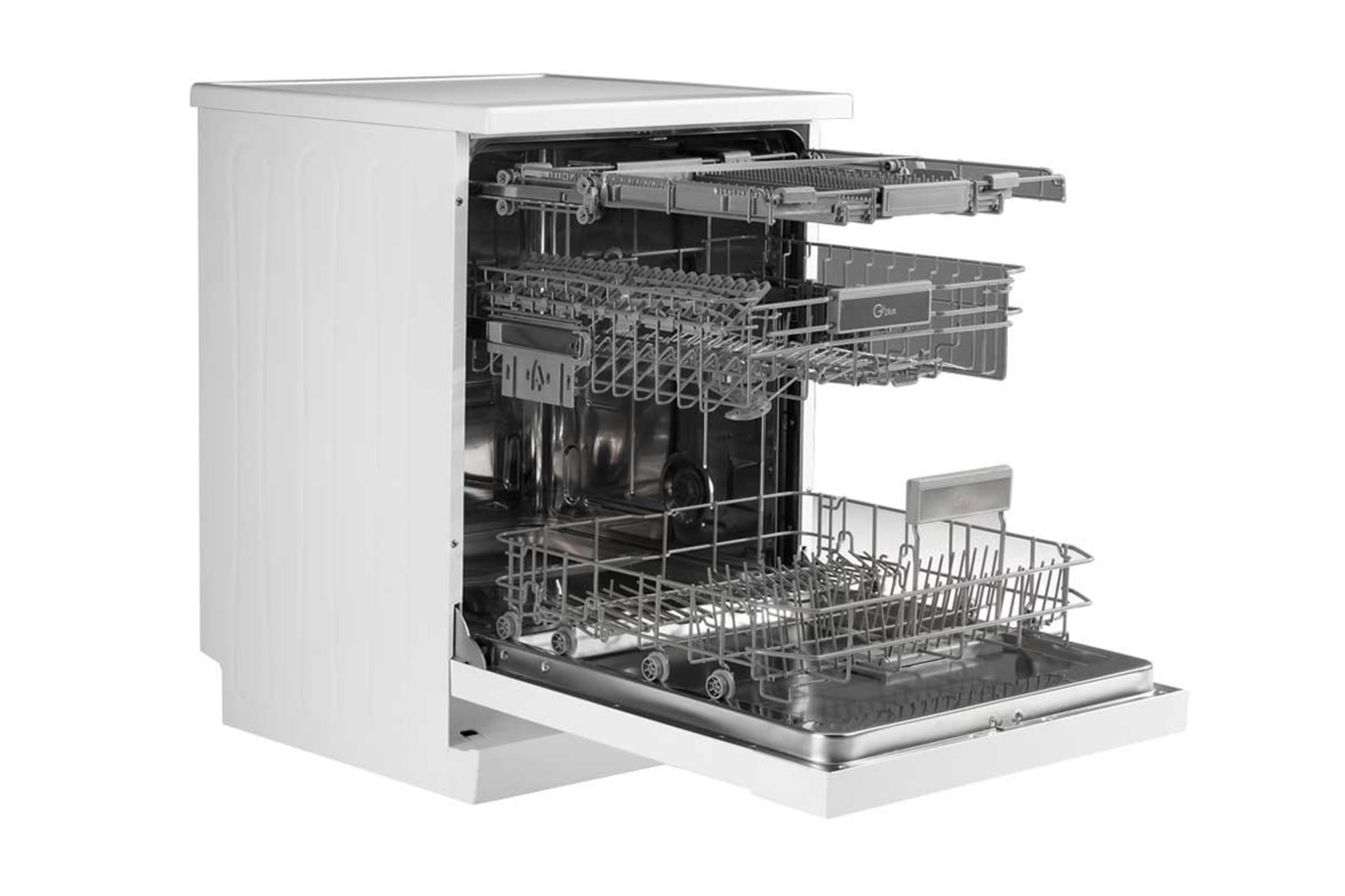 ماشین ظرف شویی جی پلاس Gplus K462 نمای داخل