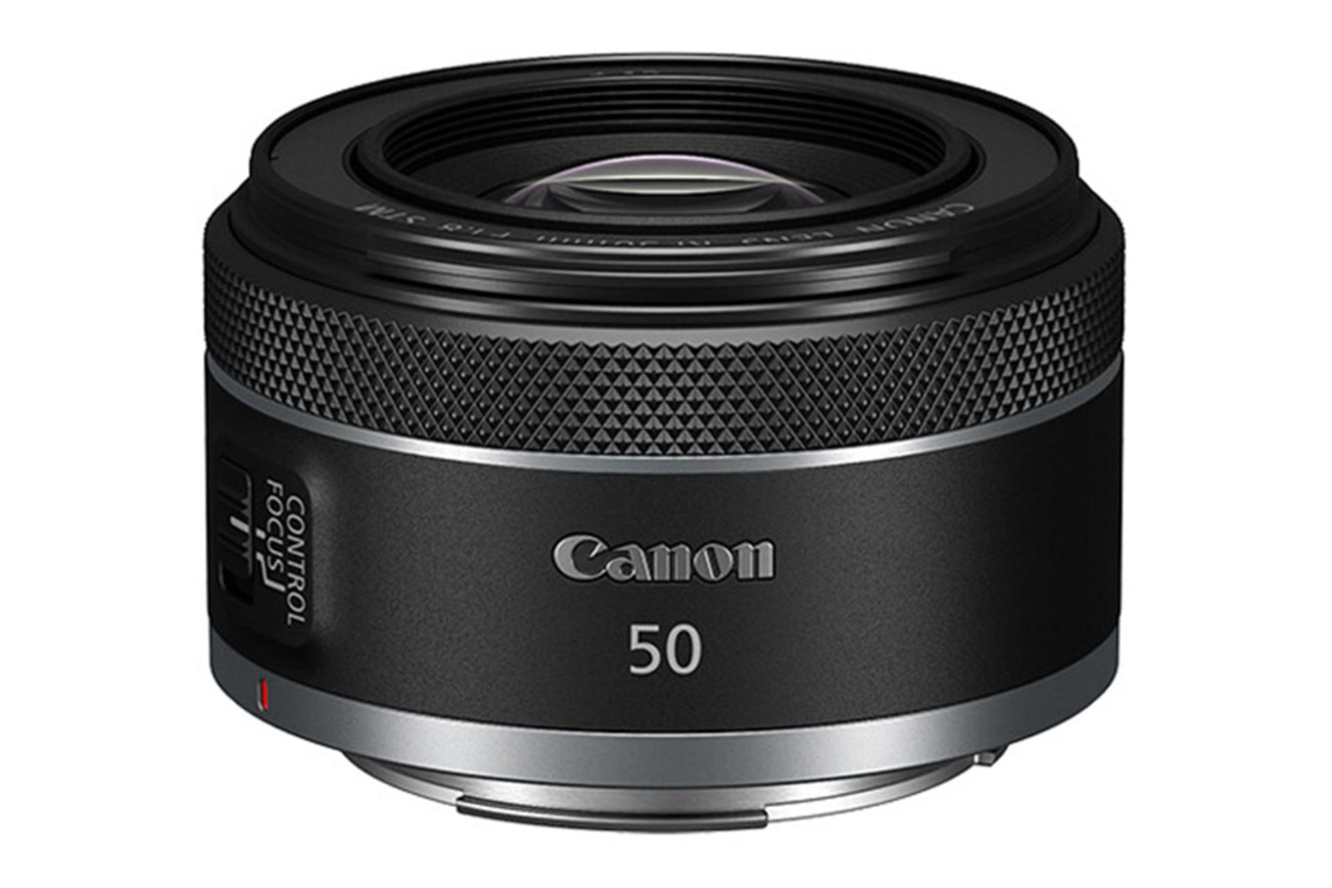 مرجع متخصصين ايران نماي بدنه و شيشه لنز كانن RF 50mm F1.8 STM