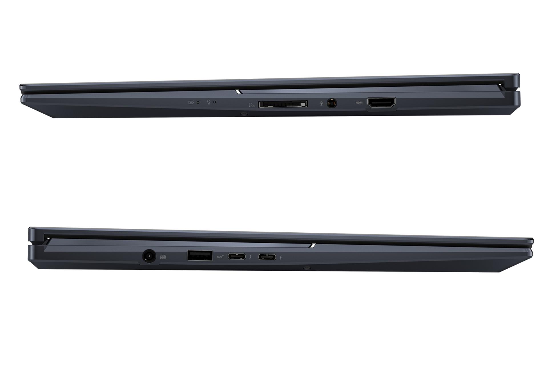 پورت های لپ تاپ ایسوس ZenBook Pro Duo 16X UX7602ZM