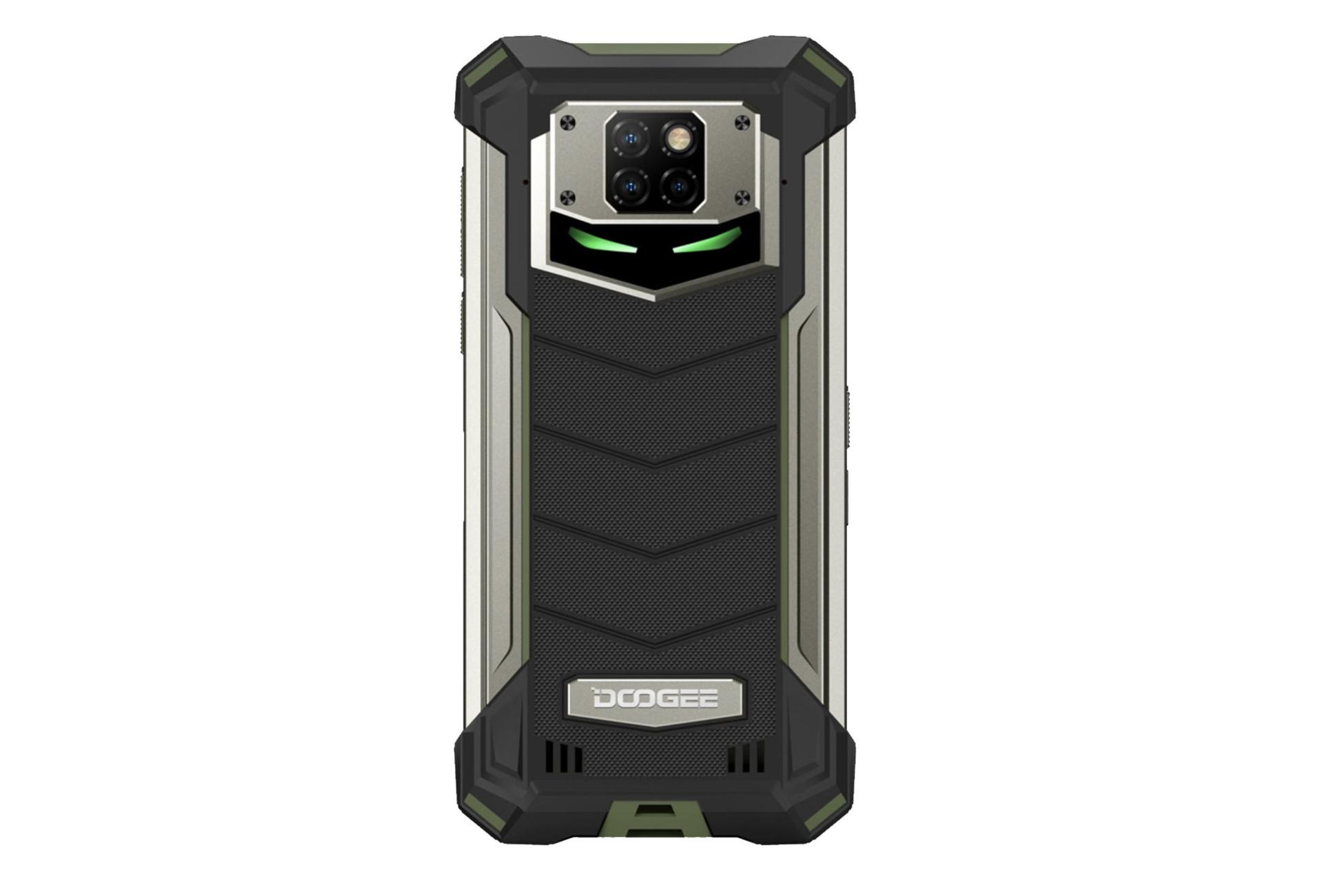 نمای پشت موبایل اس 88 پرو دوجی رنگ نقره ای