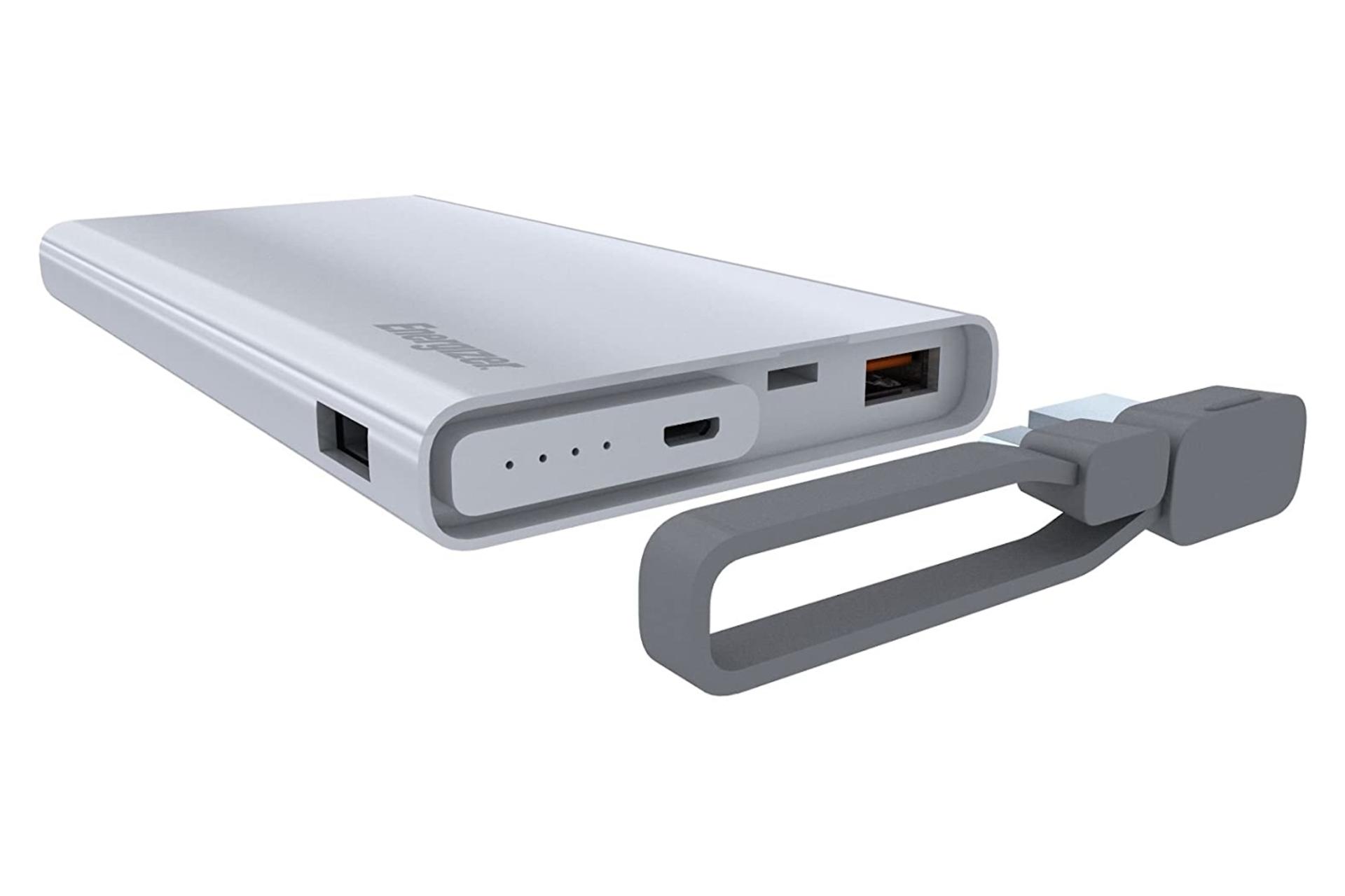 کابل پاور بانک انرجایزر UE10004QC با ظرفیت 10000 میلی‌آمپر ساعت Energizer UE10004QC 10000mAh