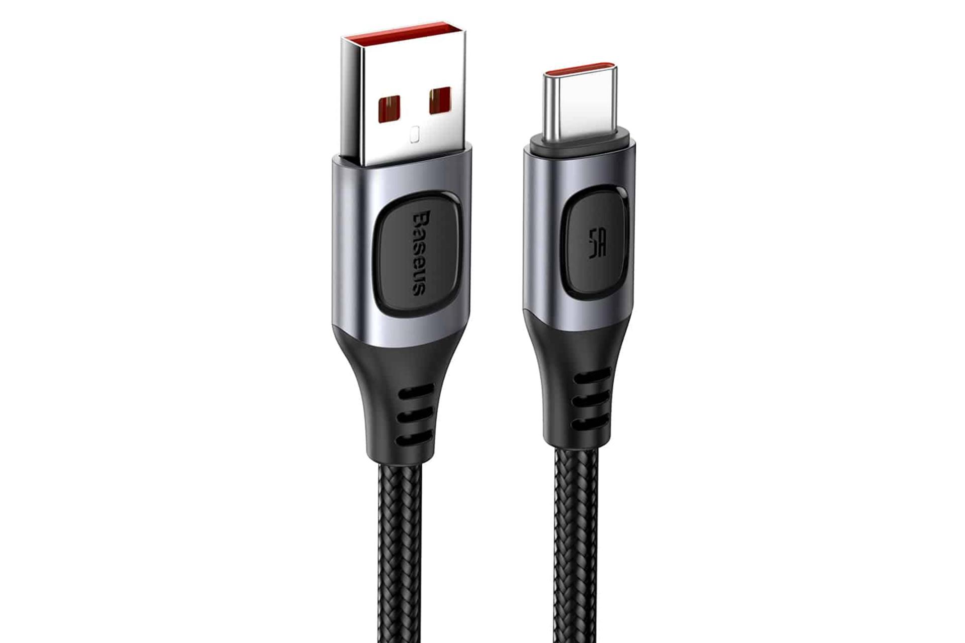 کانکتور کابل شارژ USB باسئوس USB به Type-C مدل Multi-protocol با طول 2 متر