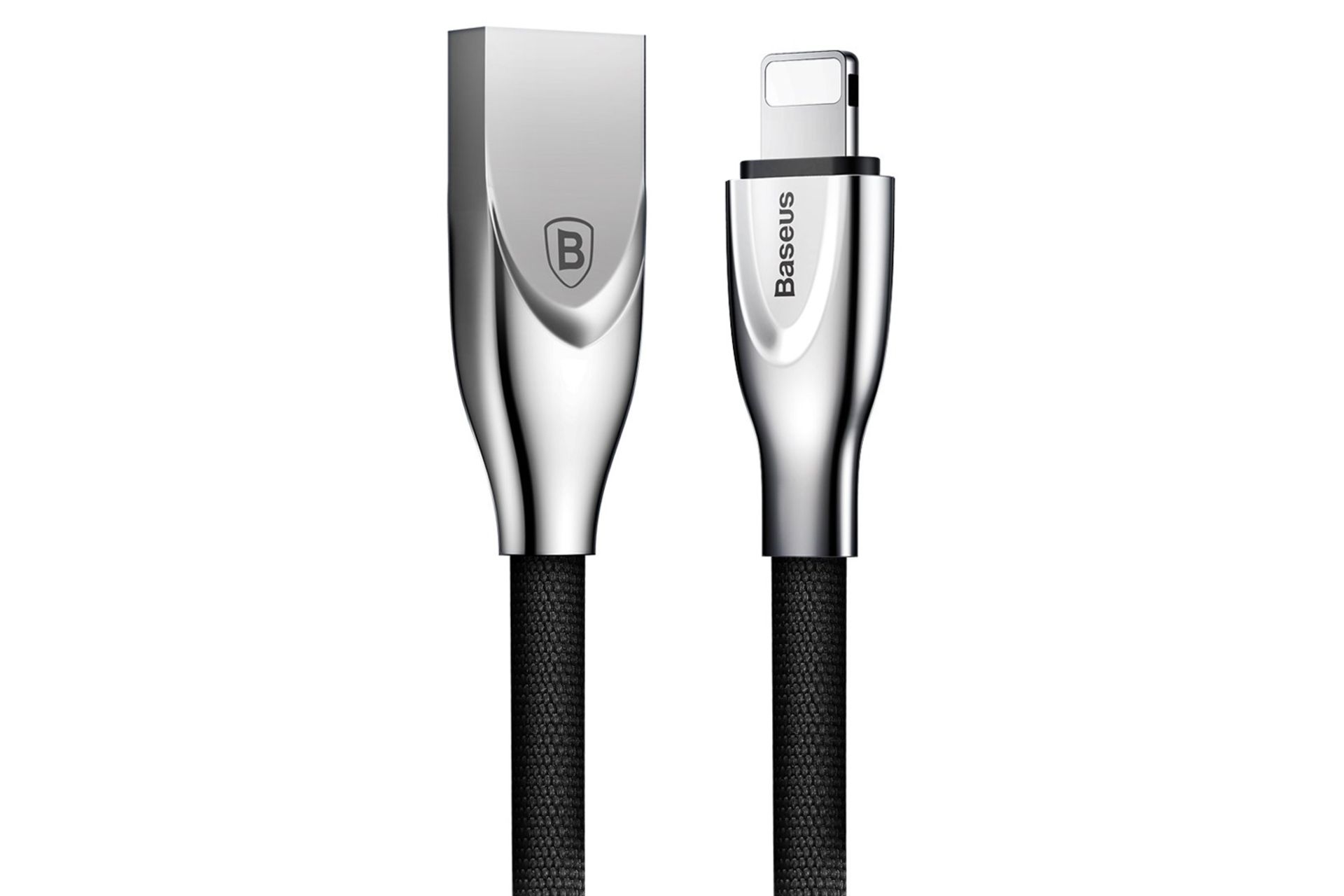 کابل شارژ USB باسئوس USB به Lightning مدل Mageweave Zinc Alloy با طول 1 متر