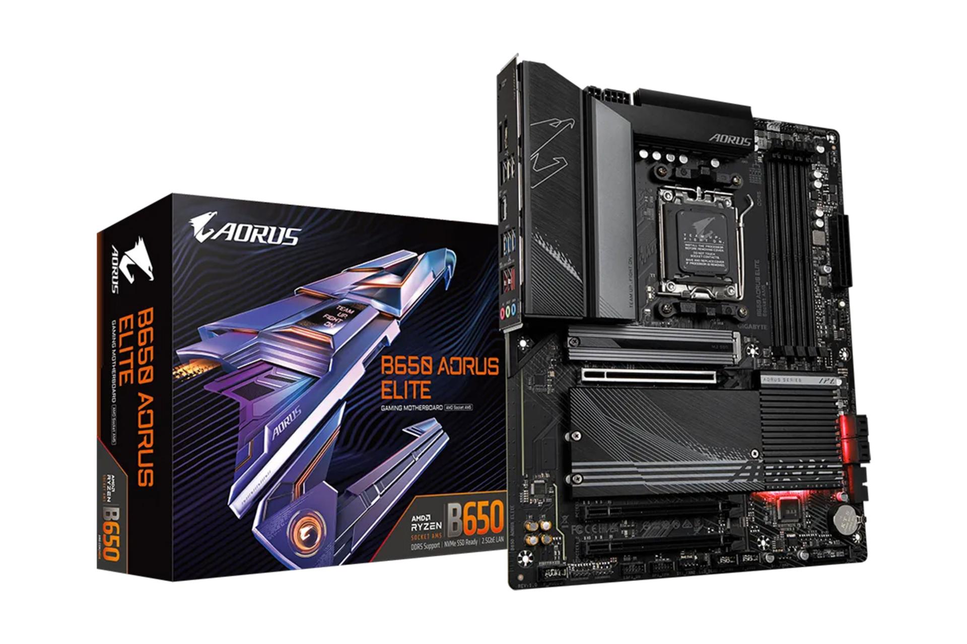 جعبه مادربرد گیگابایت GIGABYTE B650 AORUS ELITE (rev. 1.0)