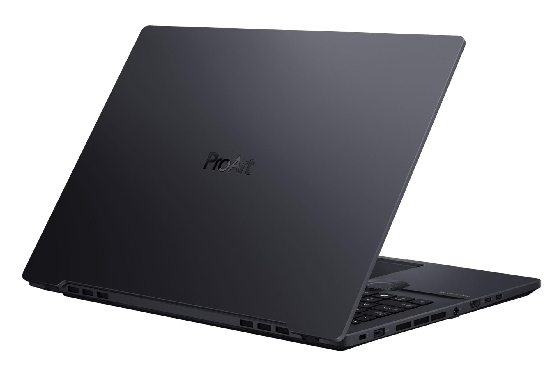نمای پشت لپ تاپ ایسوس ProArt StudioBook 16 OLED H7600ZM