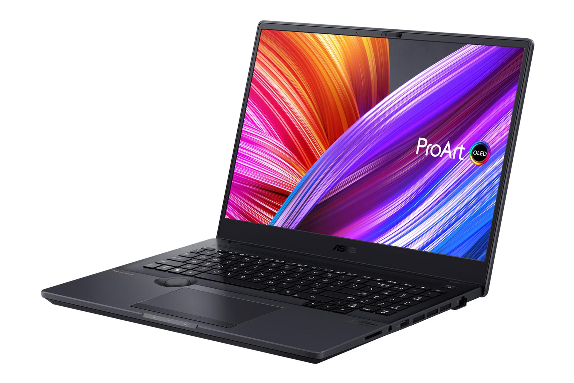 نمای نیمرخ راست لپ تاپ ایسوس ProArt StudioBook 16 OLED H7600ZM