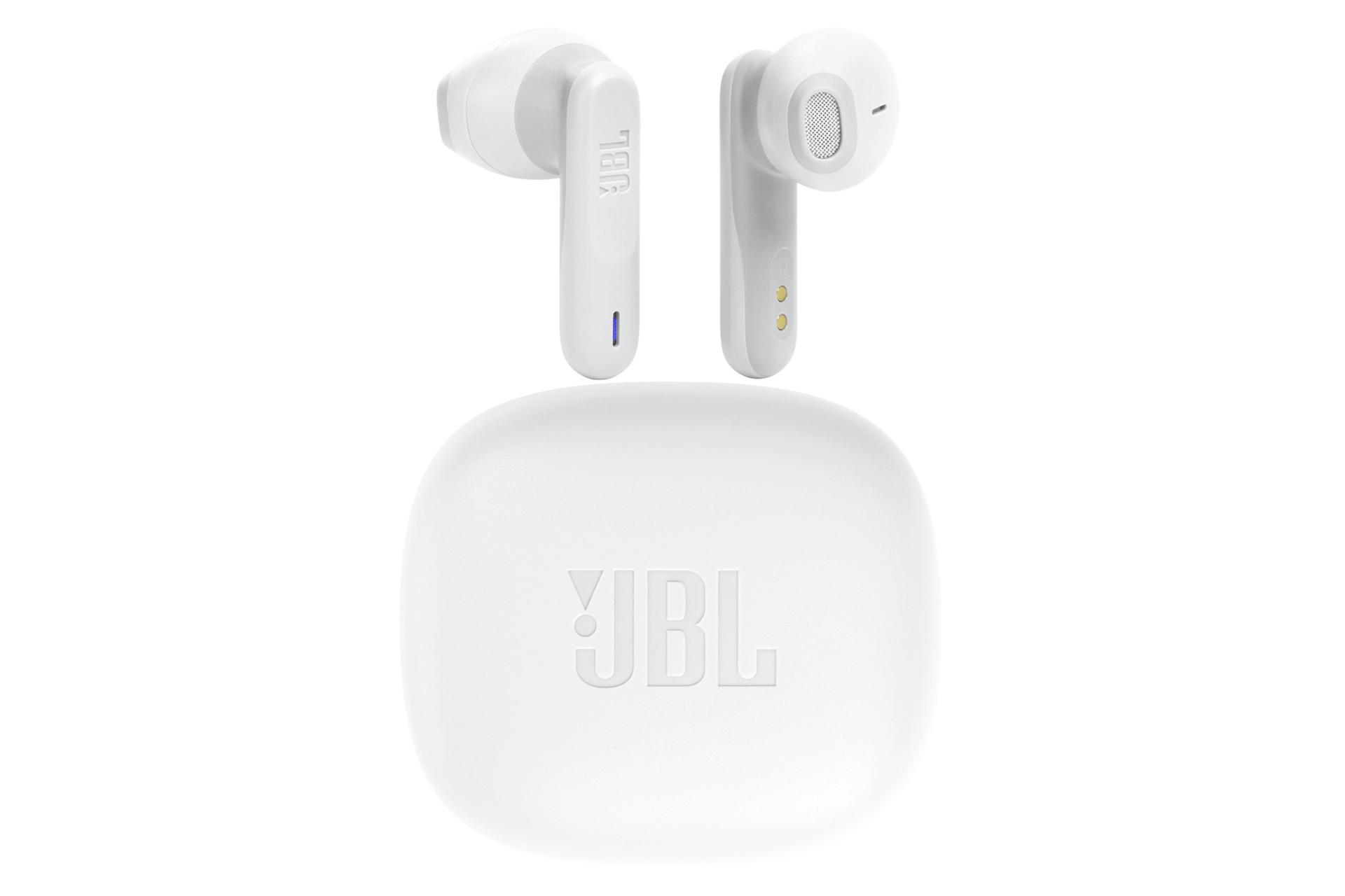 محفظه شارژ ایرباد بی سیم جی بی ال JBL Vibe 300TWS سفید