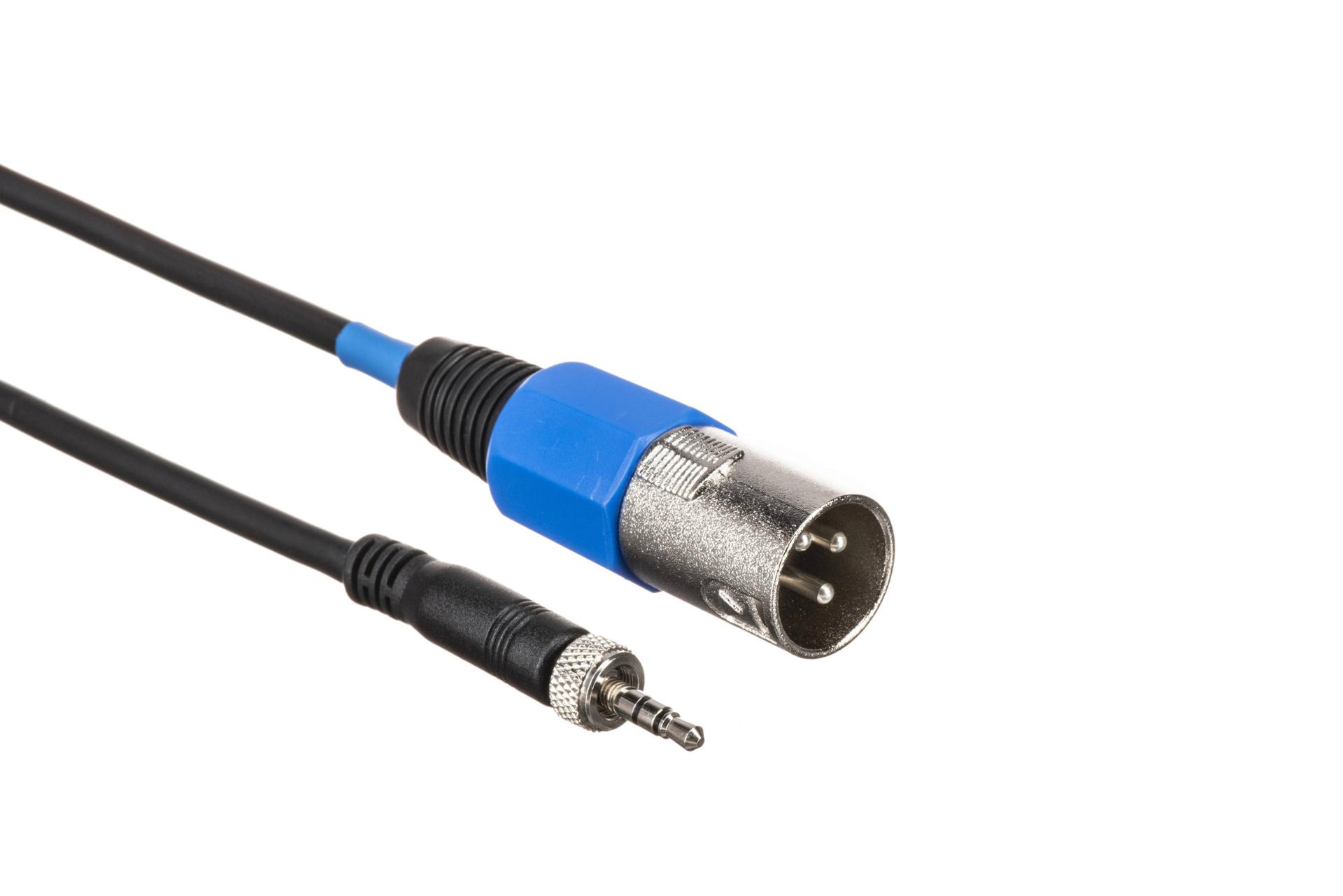 نمایش کابل XLR به جک 3.5 میلی‌متری میکروفون سنهایزر EW 112P G4-B