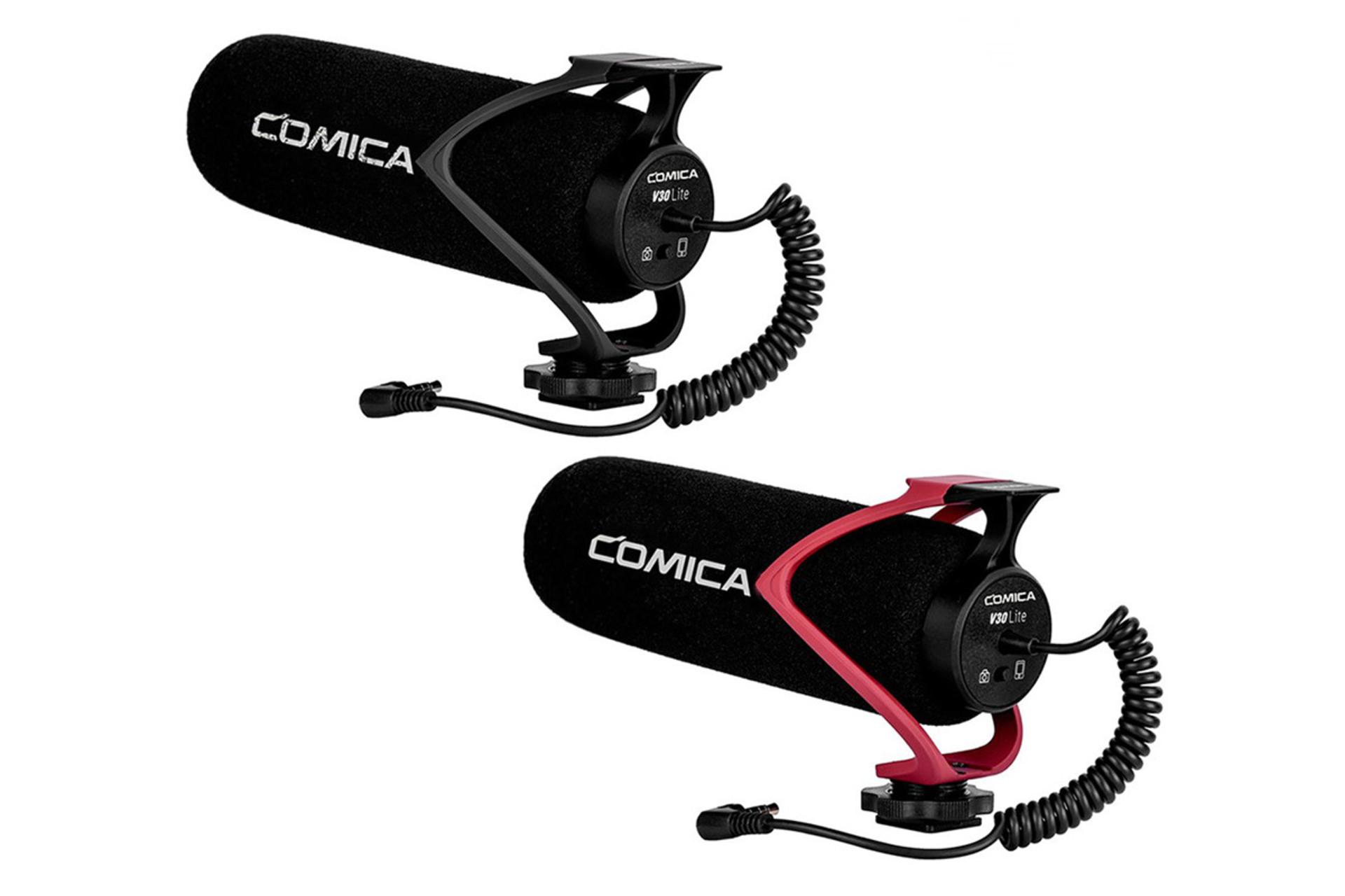 نمای نیم رخ عقب میکروفون کامیکا CVM-V30 LITE