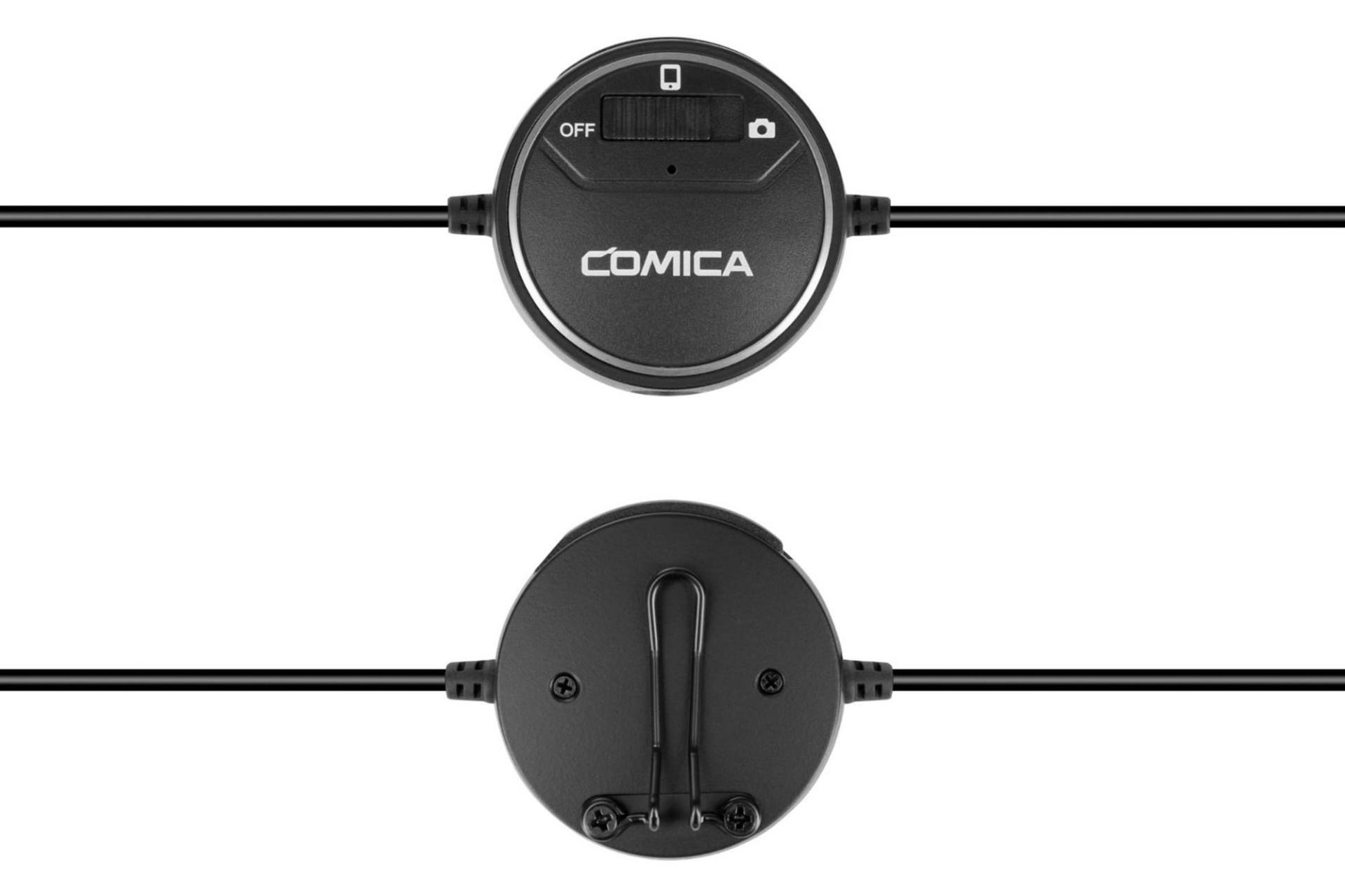 نمای از جلو و پشت میکروفون کامیکا SIG.LAV V03