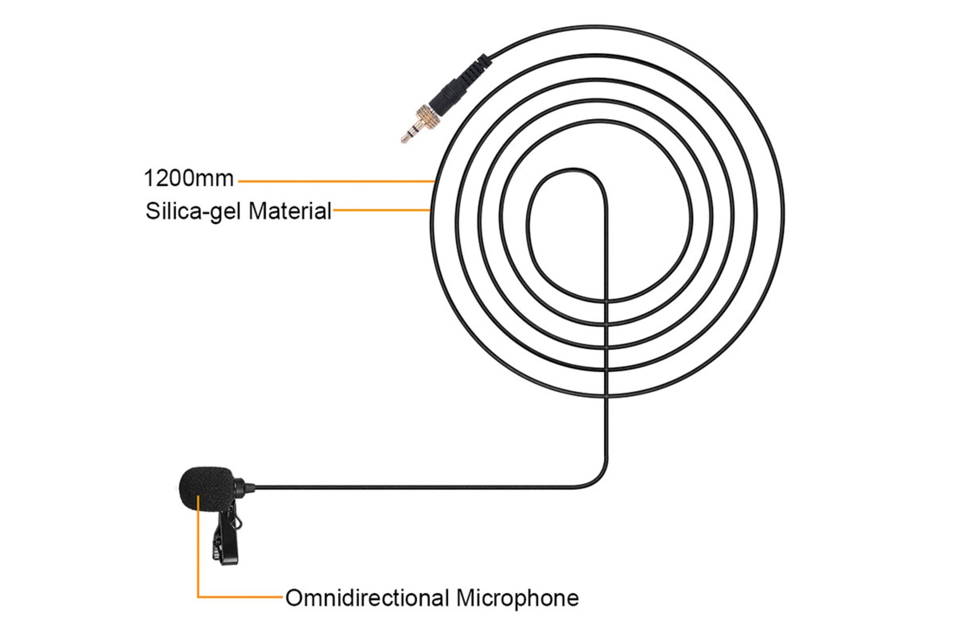 جنس سیلیکا ژل میکروفون کامیکا CVM-M-O1